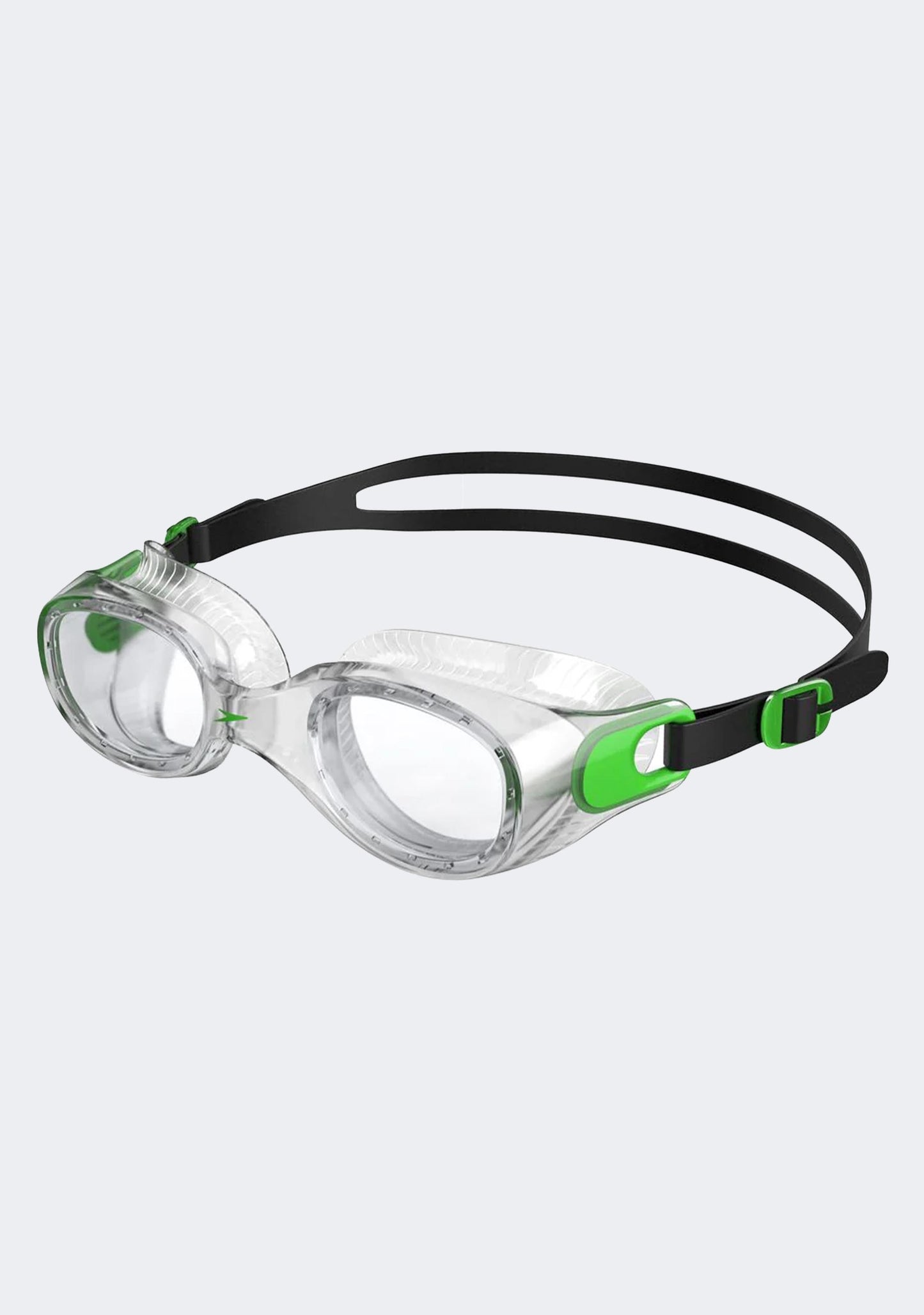 Speedo Adults Futura Classic Goggles Clear/Green