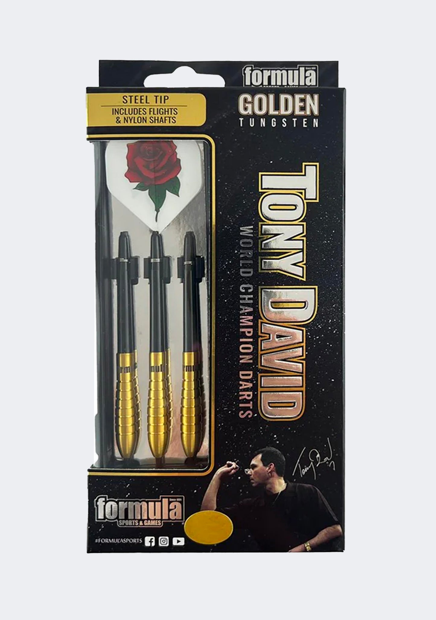 Formula Sports Tony David World Champion Golden 90% Tungsten Darts