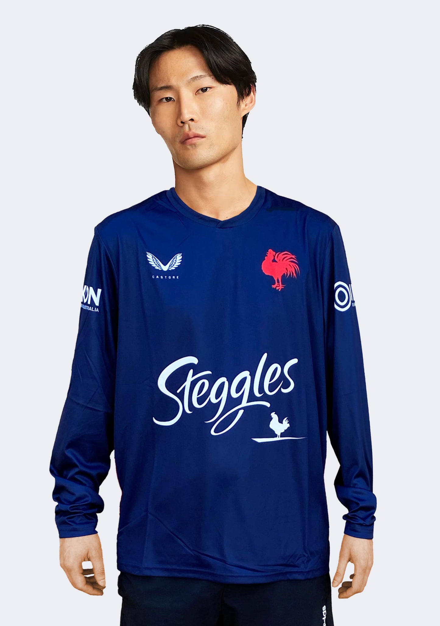 Castore Sydney Roosters Mens Training Long Sleeve Shirt