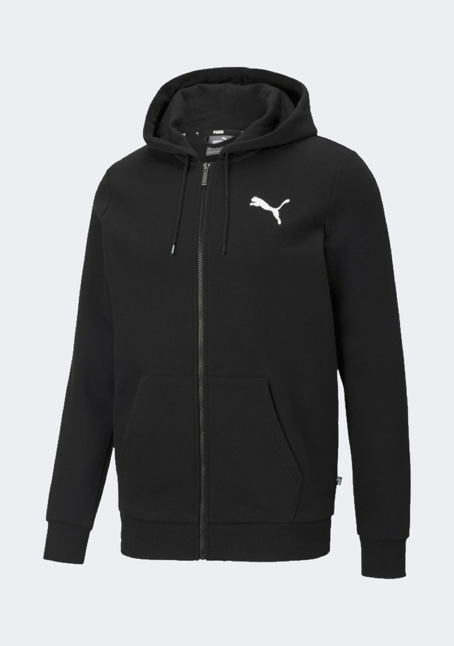 Puma Men's ESS Small Logo Full Zip Hoodie