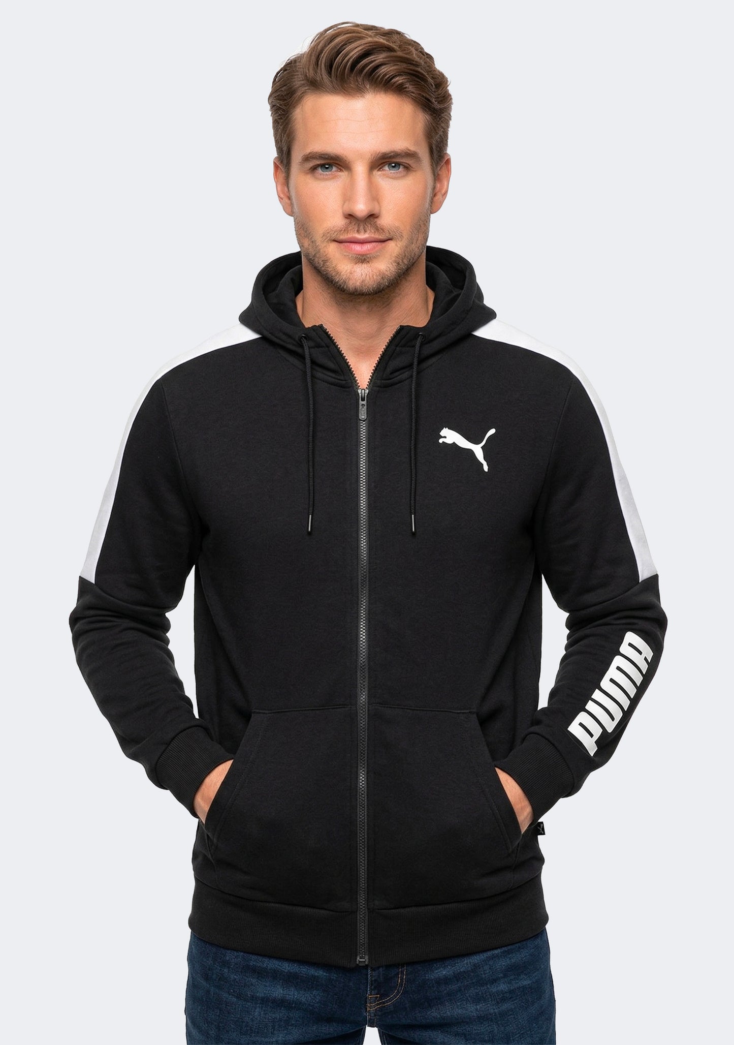 Puma Men's Modern Sports Full Zip Hoodie