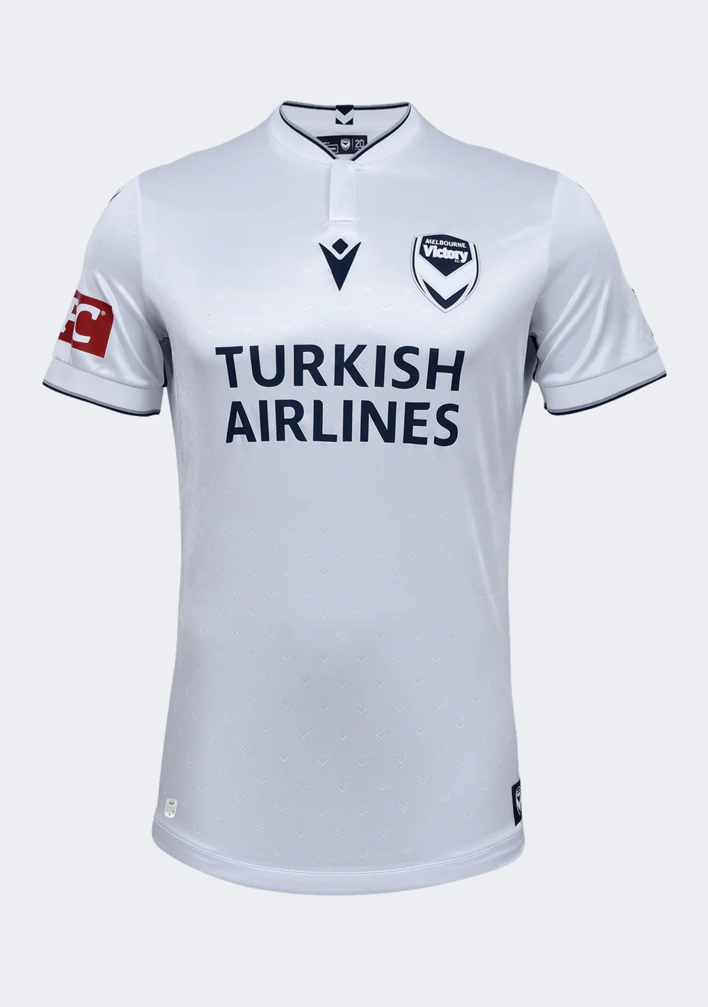 Macron Kids' Melbourne Victory M24/25 ALW Authentic Short Sleeve Away Jersey