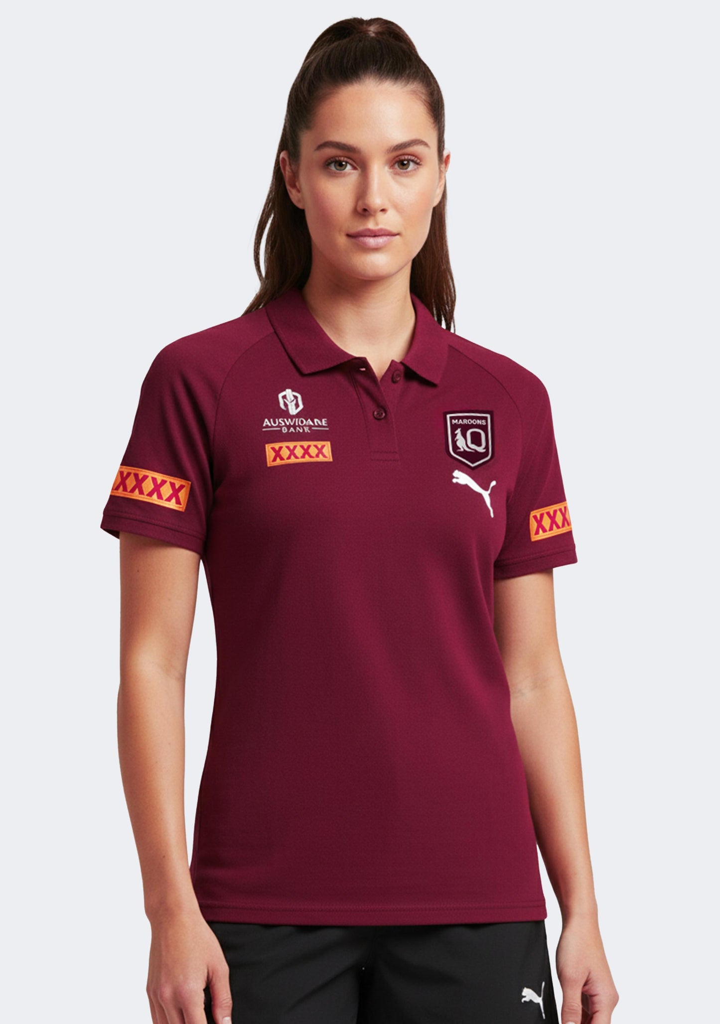 Puma Women’s Queensland Maroons Polo Shirt
