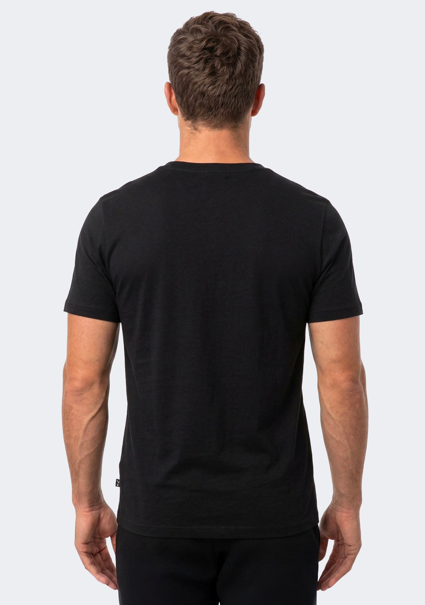 Puma Men’s Essential Logo Tee Black