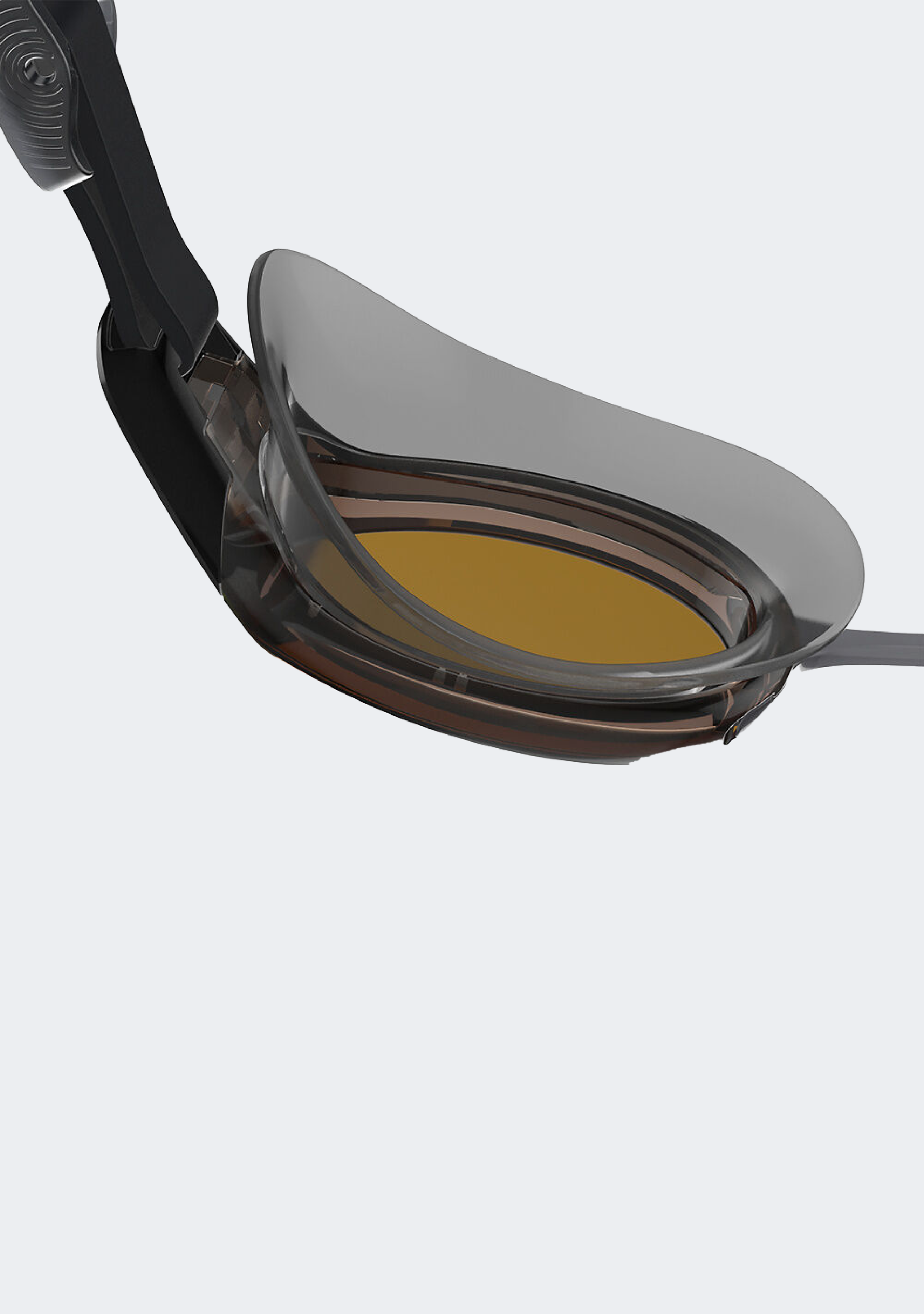 Speedo Adults Mariner Pro Mirror Goggle Black/Orange