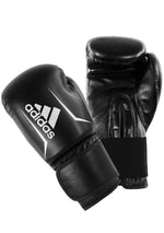 Adidas Speed 50 Boxing Glove Black 16oz with FREE Adidas Shin Protectors <BR> ADISBG50
