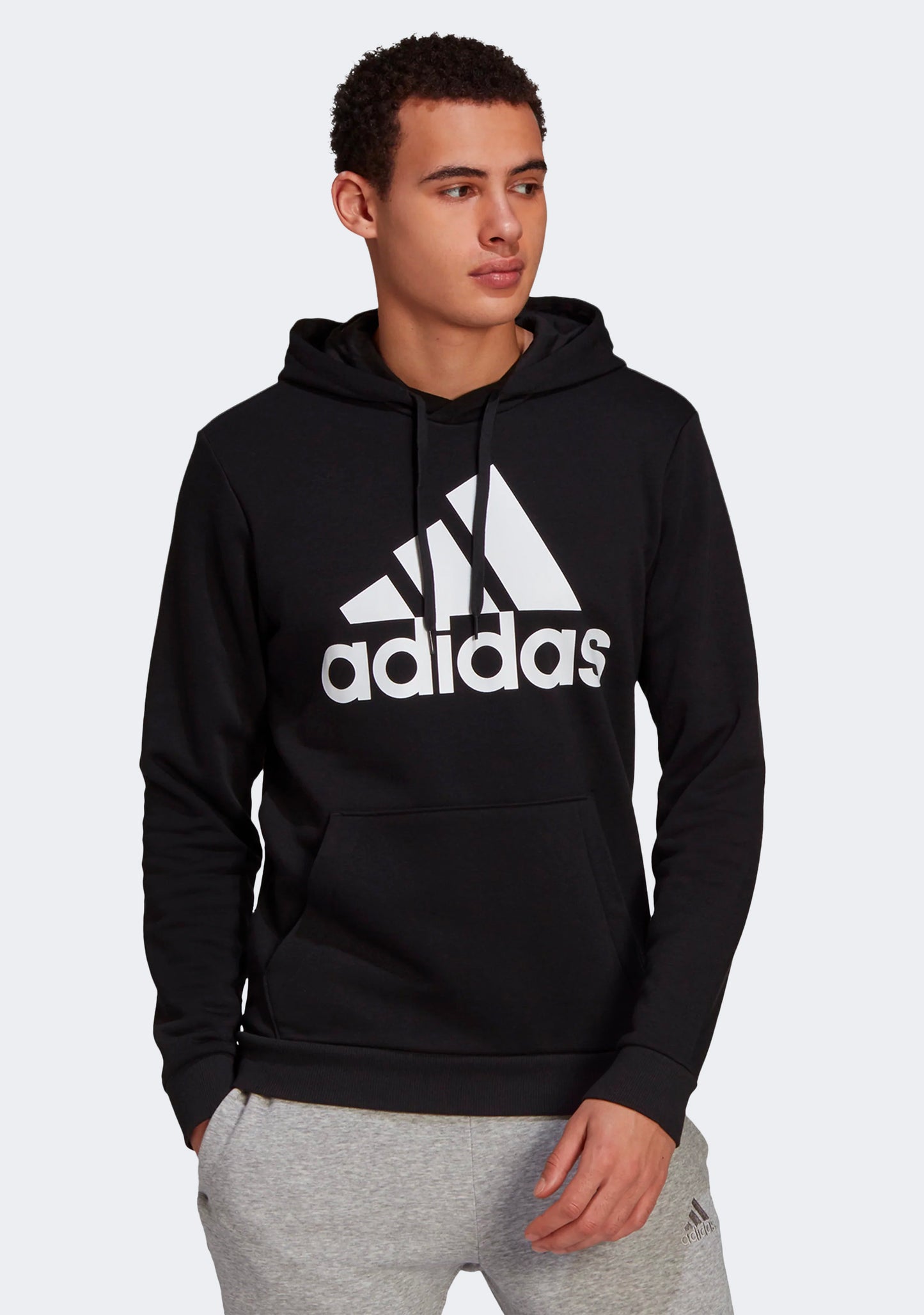 Adidas Men’s Essentials Big Logo Fleece Hoodie