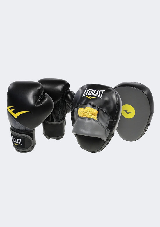Everlast Advance Glove and Mitt Combo Black