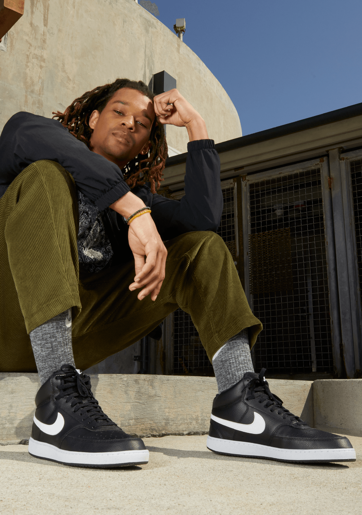 Nike Men's Court Vision Mid Next Nature