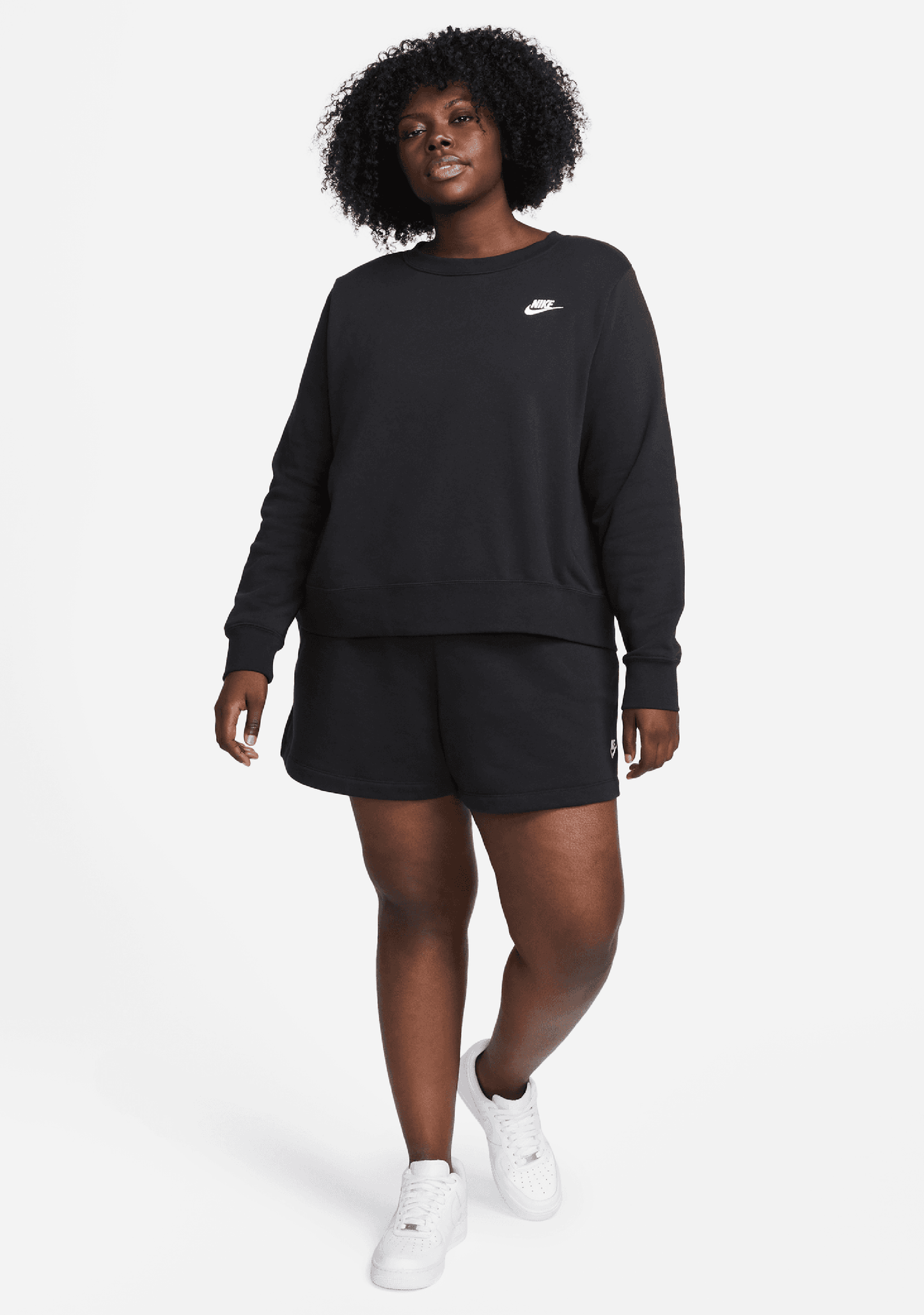 Nike Women's Sportswear Club Fleece Plus Size Shorts