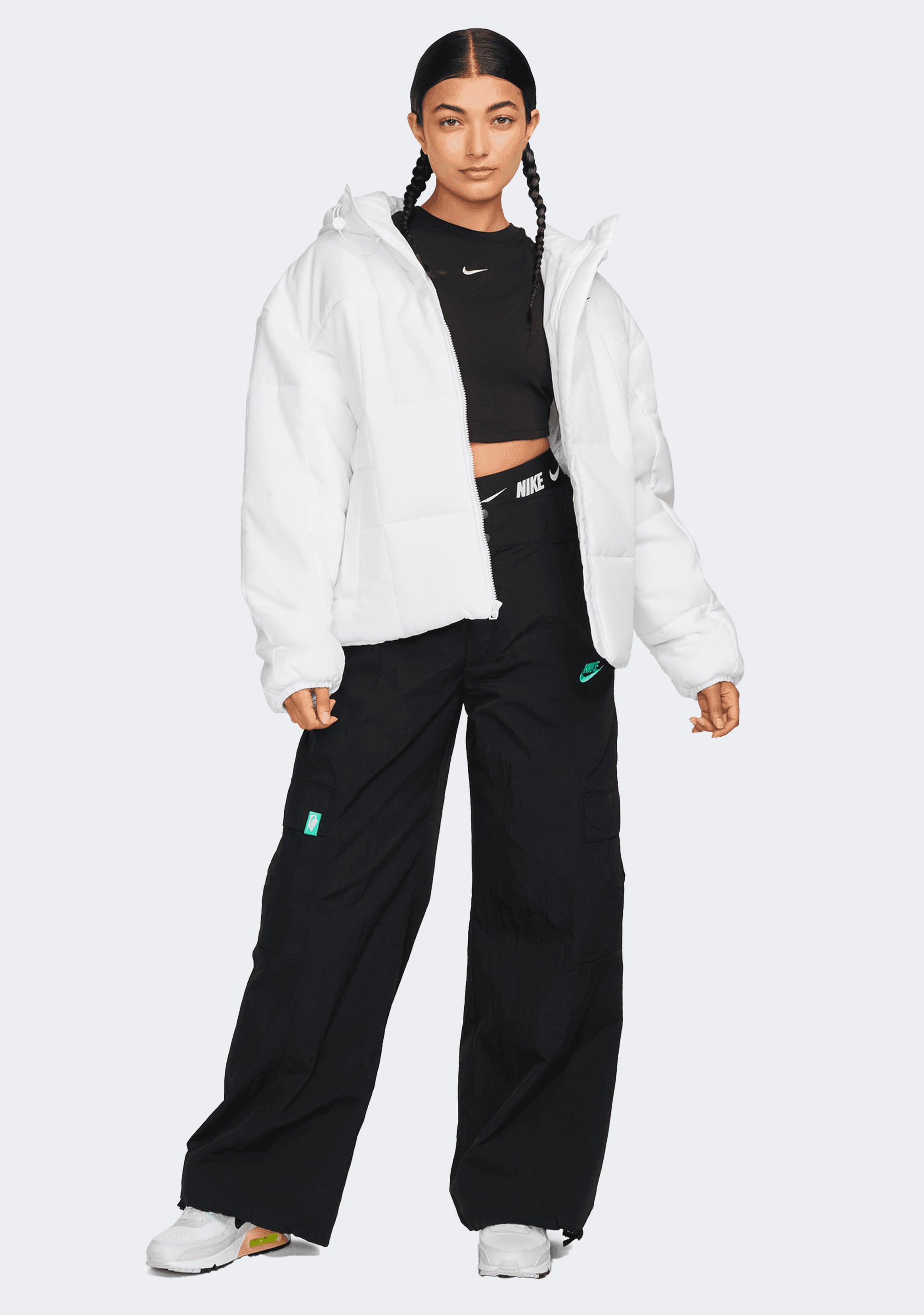 Nike Women's Sportswear Classic Puffer Therma-FIT Loose Hooded Jacket