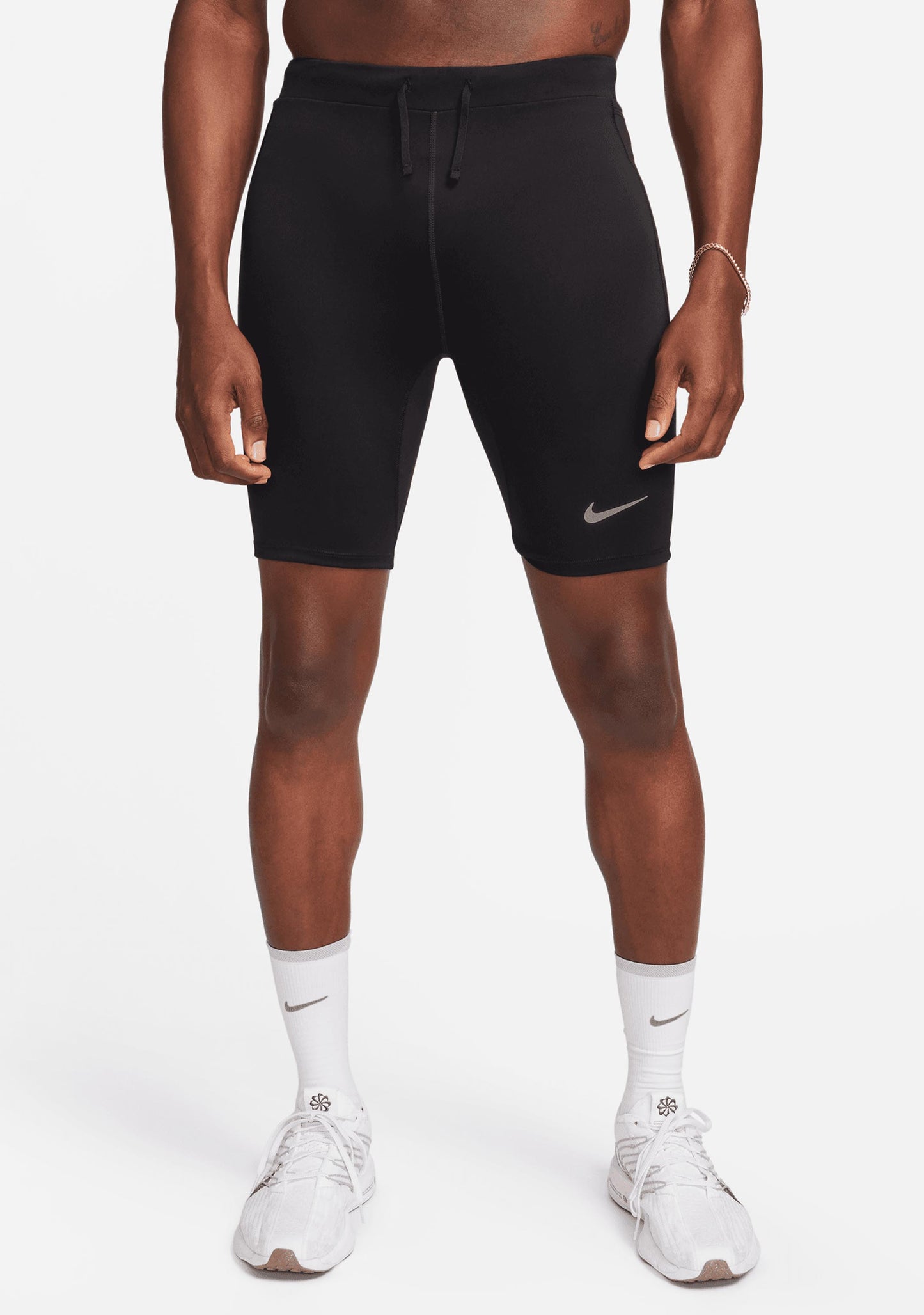 Nike Men's Fast Dri-FIT Brief-Lined Running 1/2-Length Tights