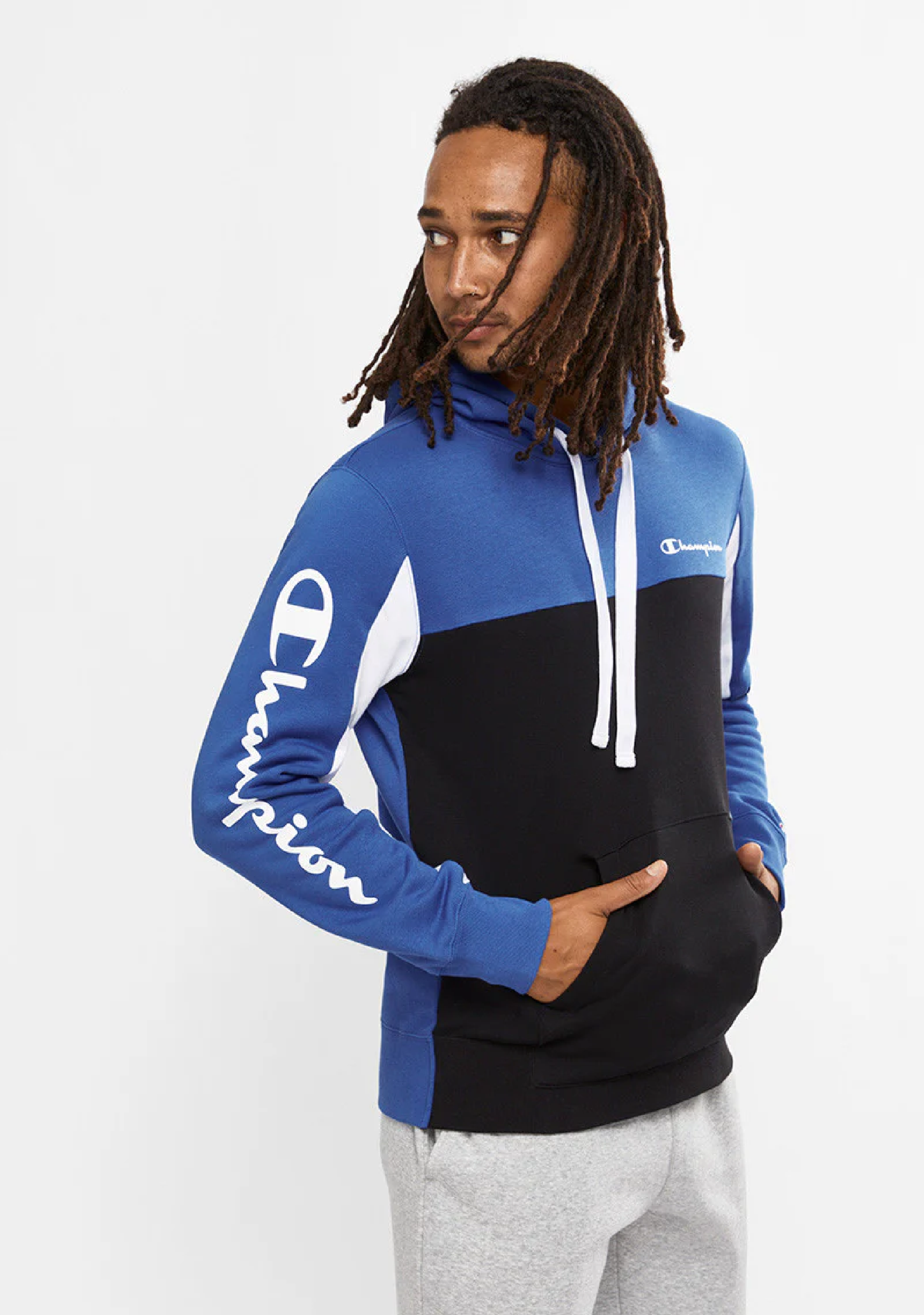 Champion Men’s EU Colourblock Hoodie