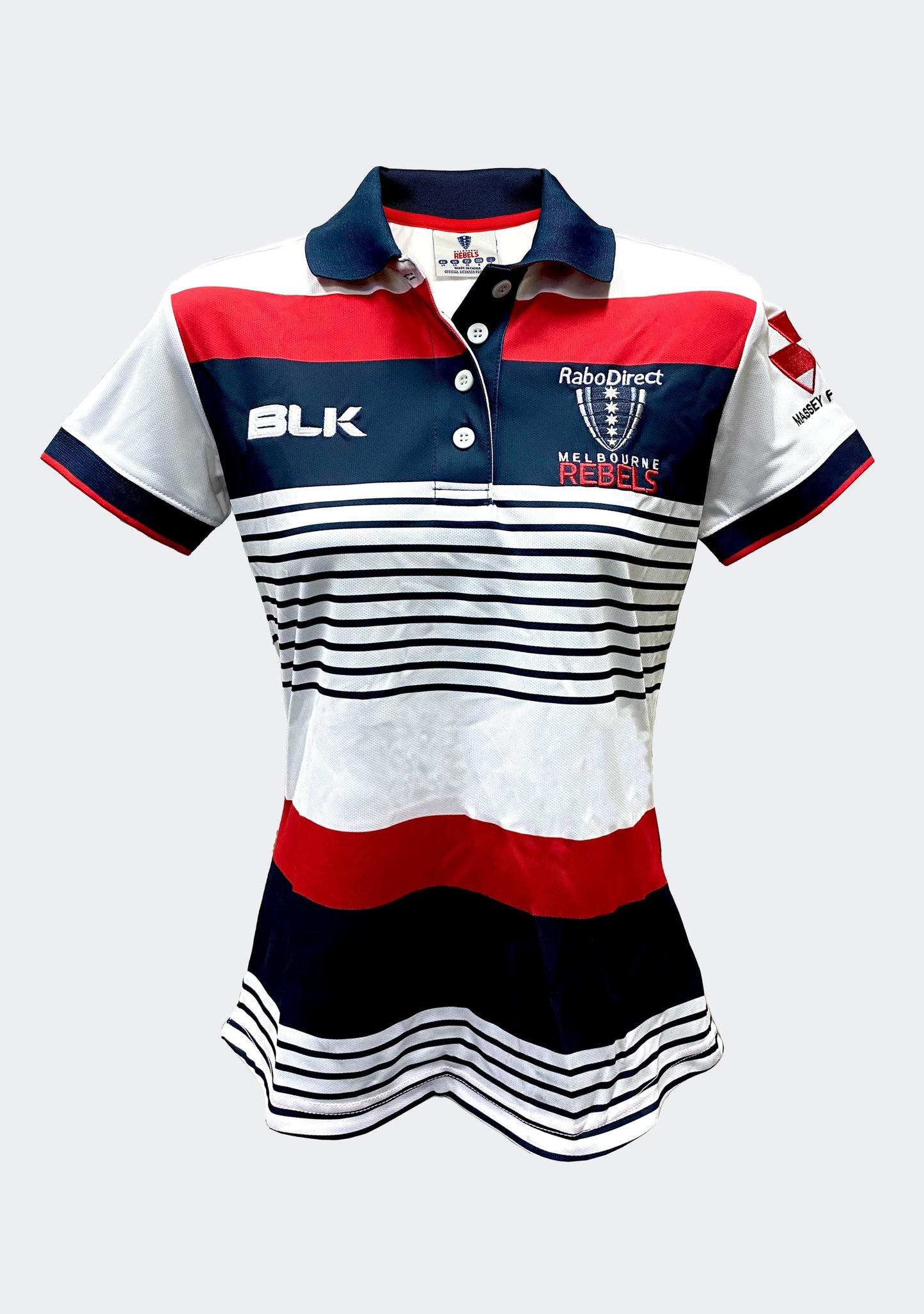 BLK Women's Melbourne Rebels Media Polo