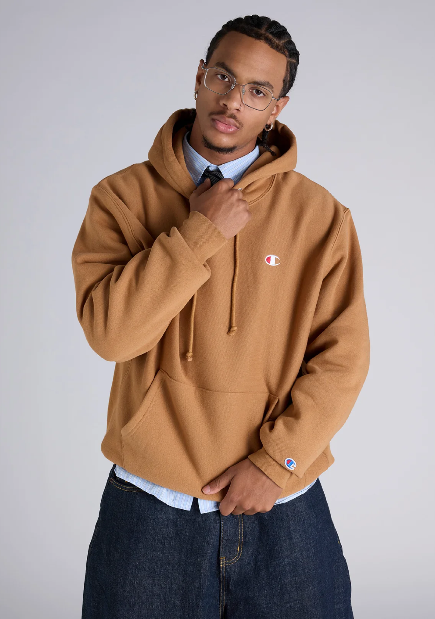 Champion Men's Reverse Weave Small C Hoodie