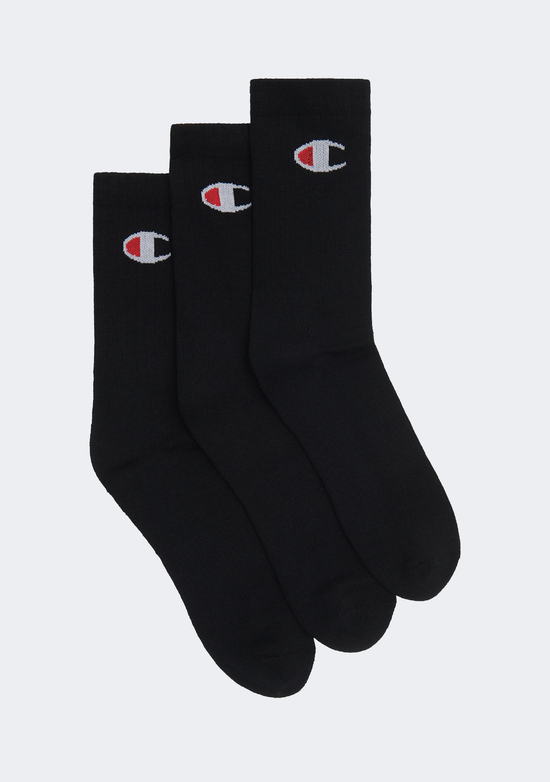 Champion C Logo Sport Crew Socks 3 Pack
