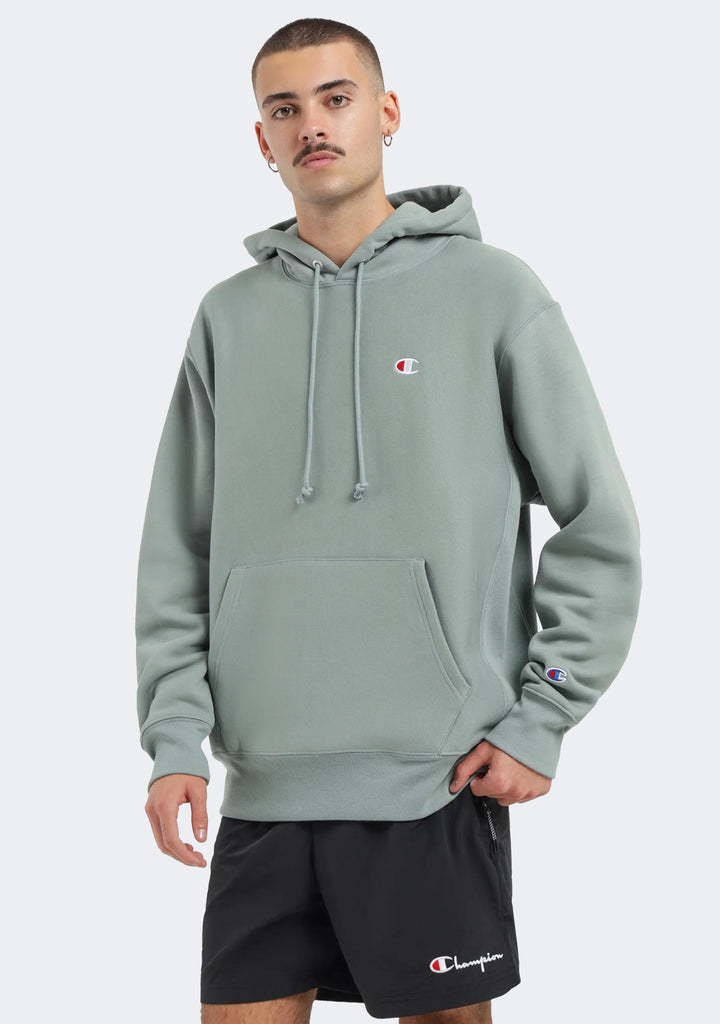 Champion Men's Reverse Weave Sml C Hoodie
