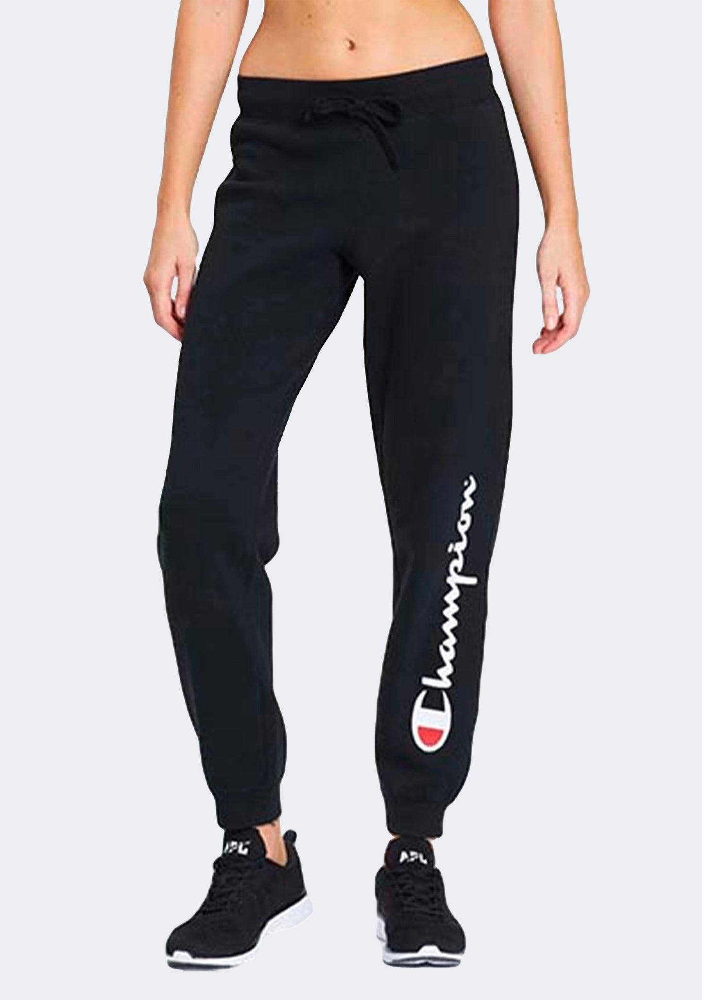 Champion Women's Script Cuff Pants Black