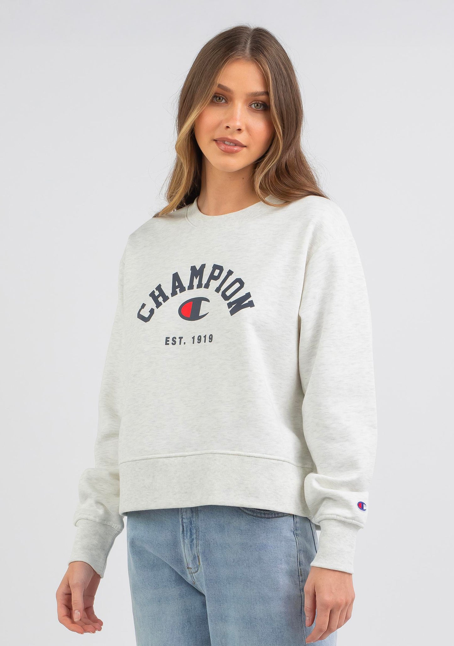 Champion Women's SPS Graphic Crop Pullover