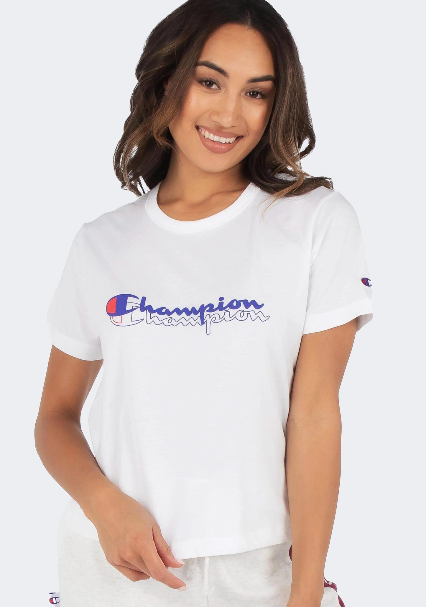 Champion Women's Graphic Sporty Crop Tee