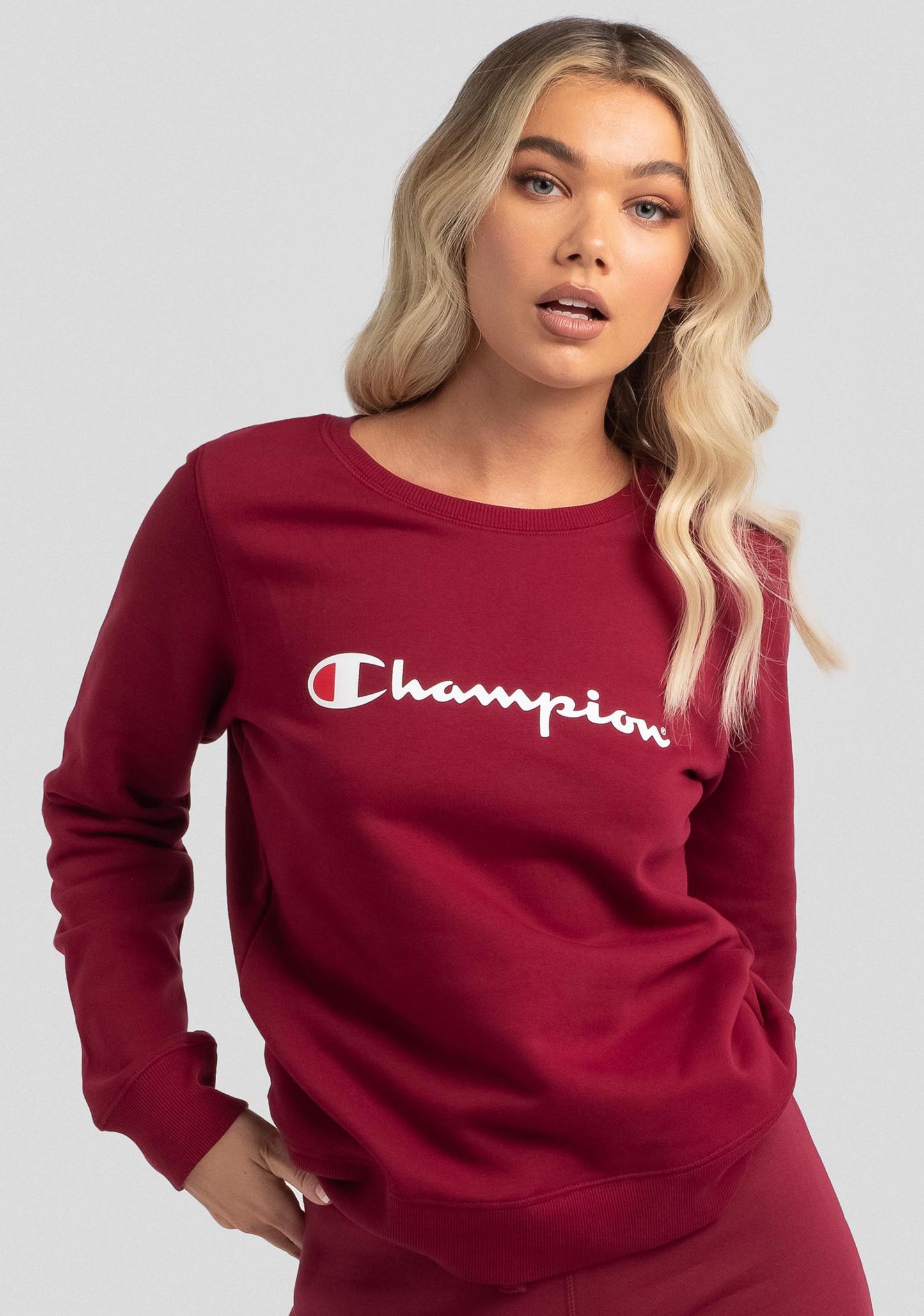 Champion Women's Script Crew