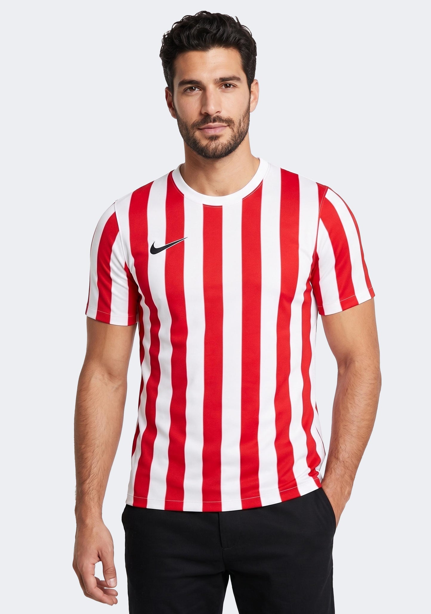 Nike Men's Striped Division IV Jersey White/Red