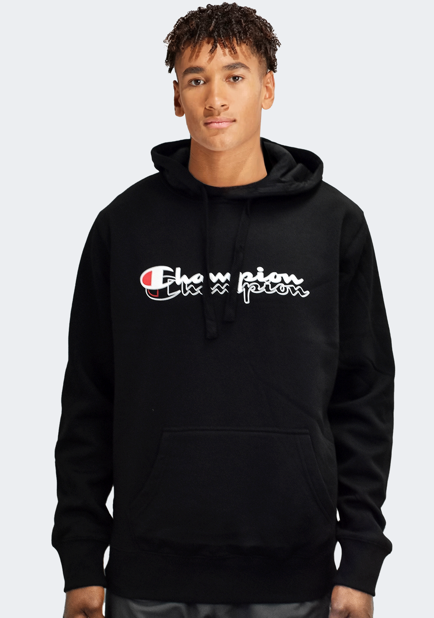 Champion Mens Sporty Graphic Print Hoodie