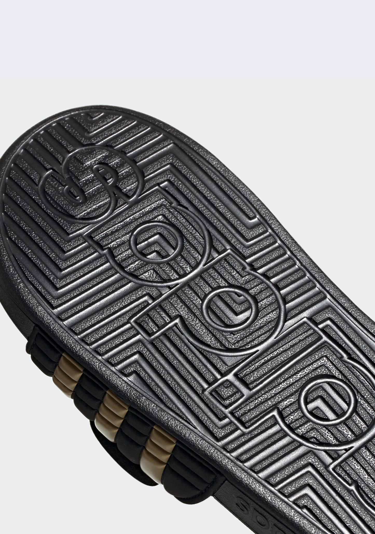 Adidas Men’s Adissage Adjustable Slide Black/Gold