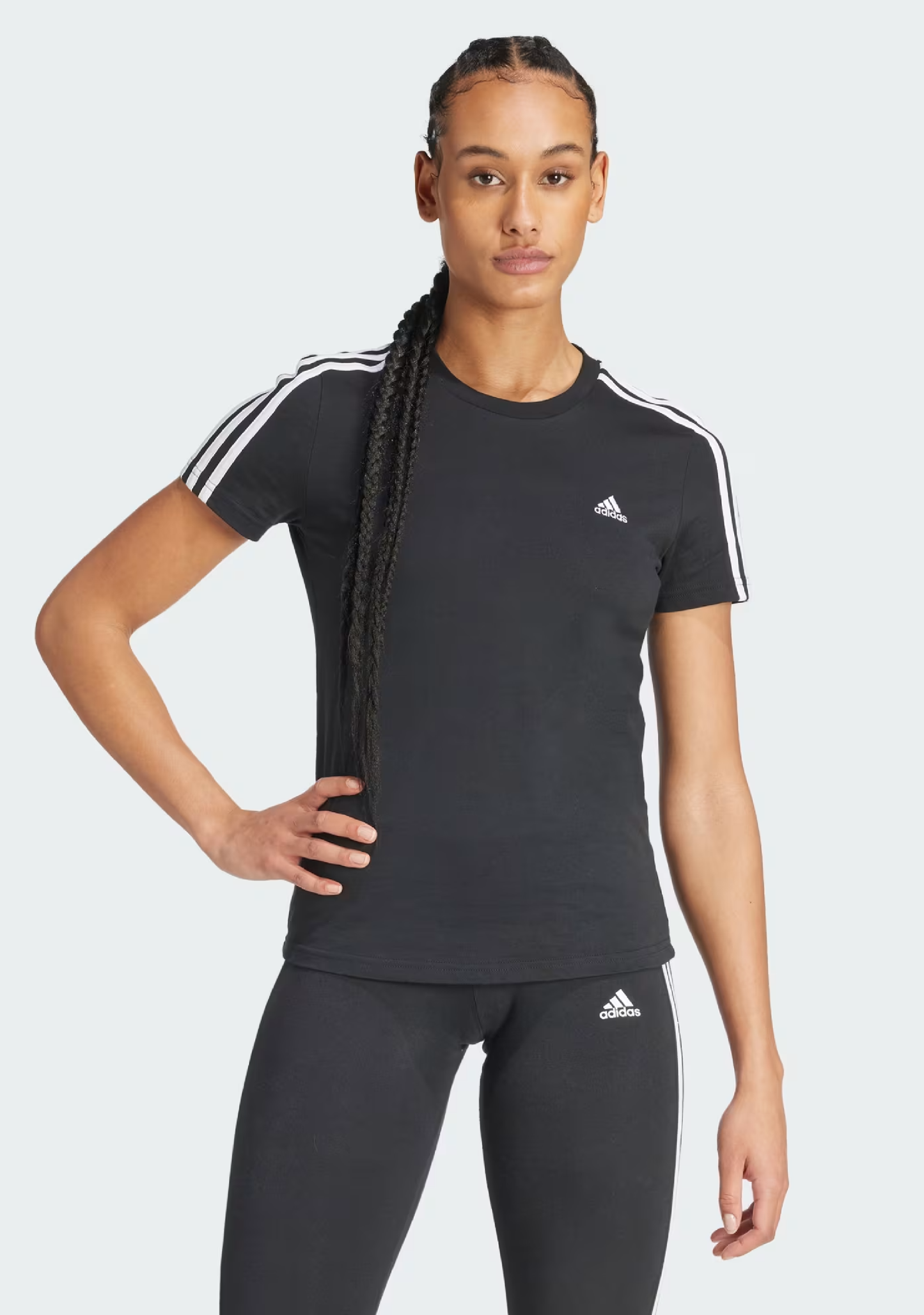 Adidas Women’s 3 Stripe Tee