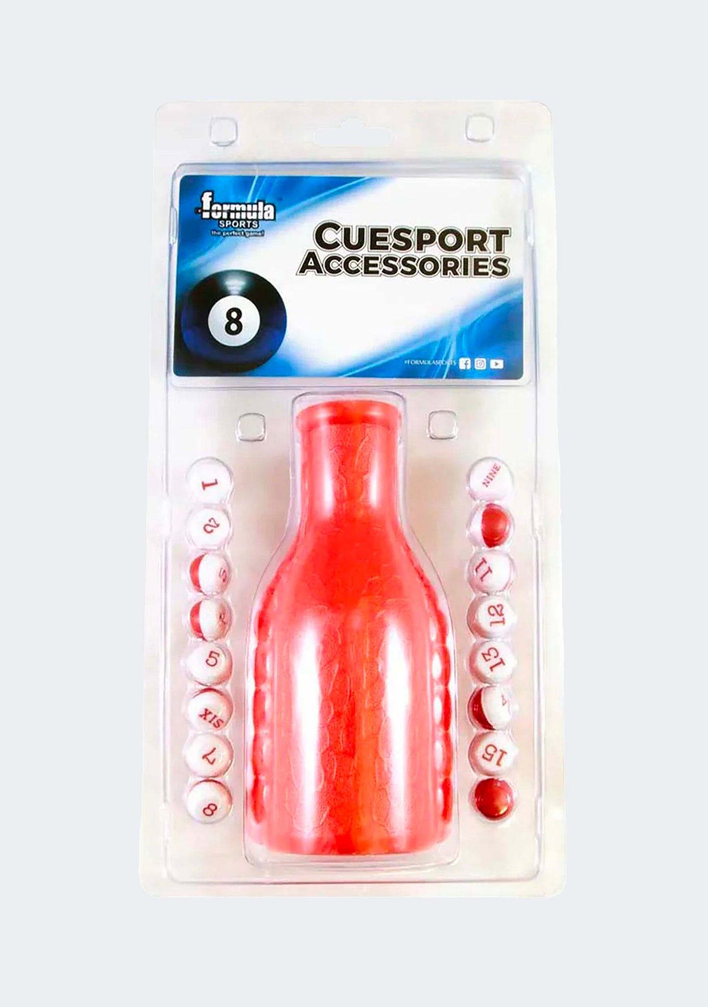 Formula Sports Kelly Pool Marble & Shaker Set