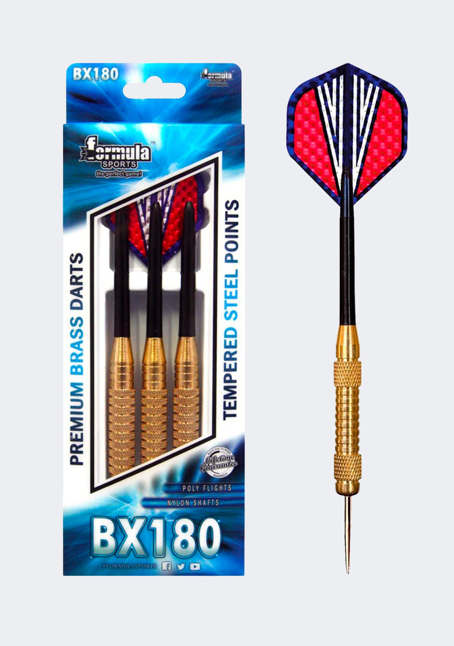 Formula Sports BX180 Premium Brass Darts