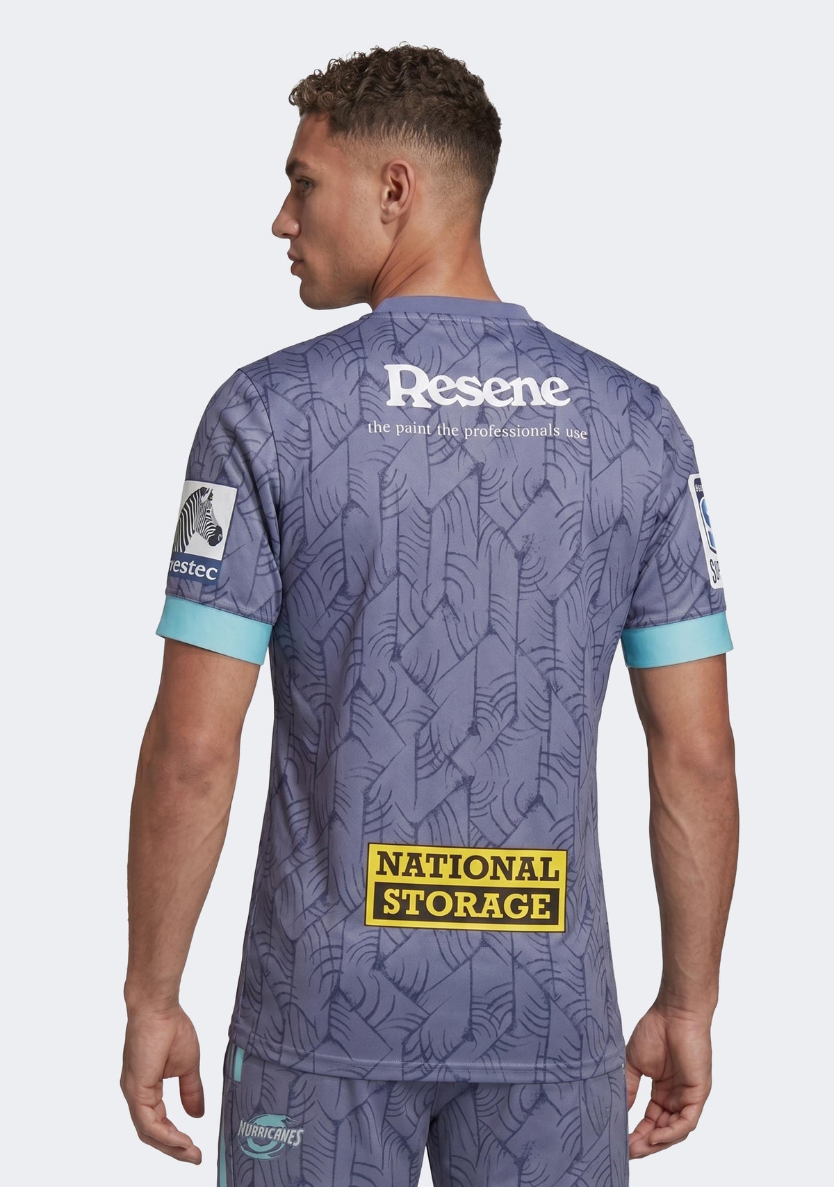 Adidas Men's Hurricanes Super Rugby Primeblue Away Jersey
