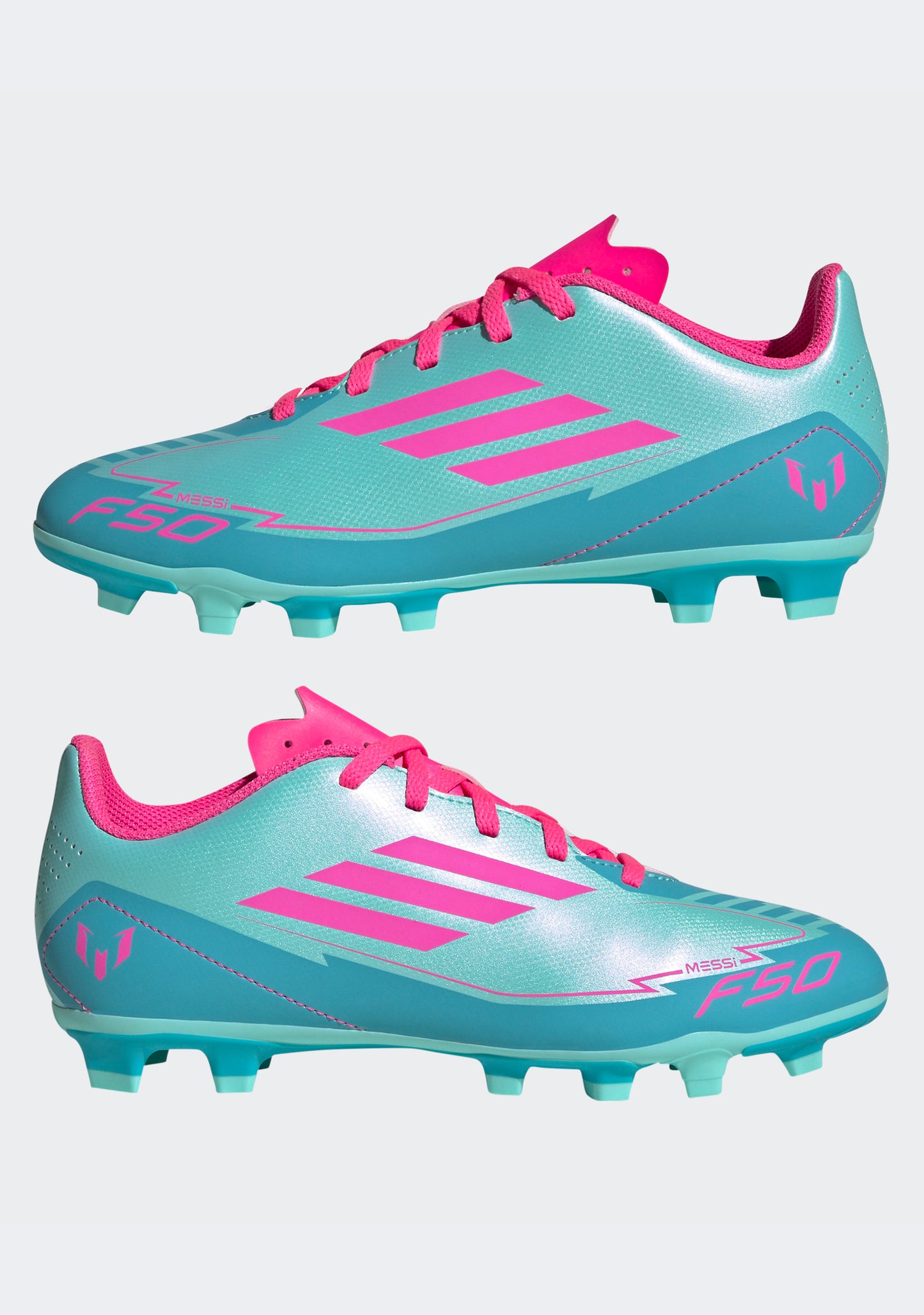 Adidas Kids' F50 Club Messi Firm/Multi-Ground Boots