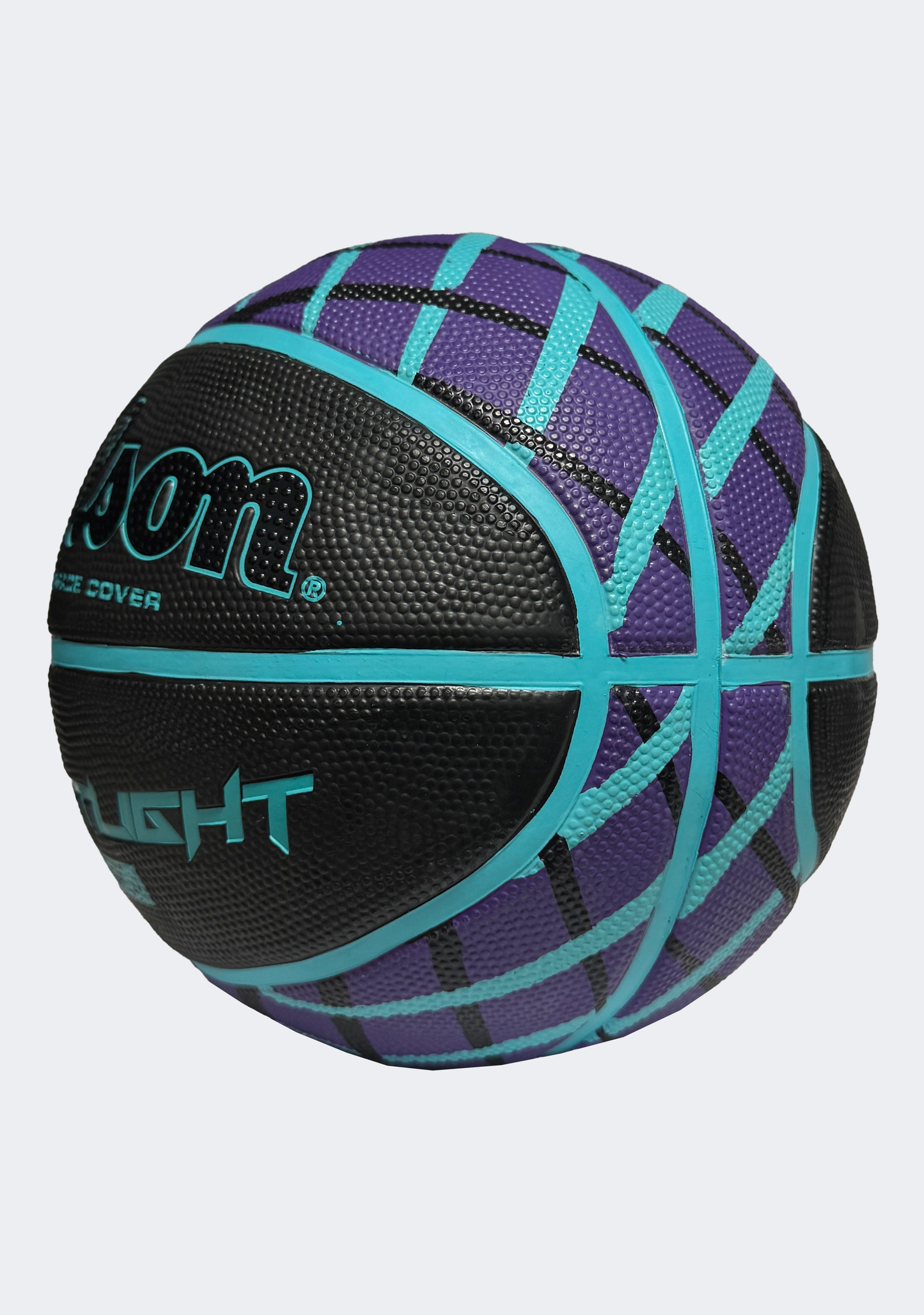 Wilson Spotlight Size 6 Basketball Blue/Purple/Teal