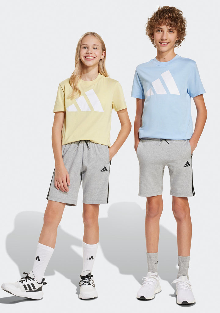 Adidas Kids' Essential 3-Stripes Knit Shorts