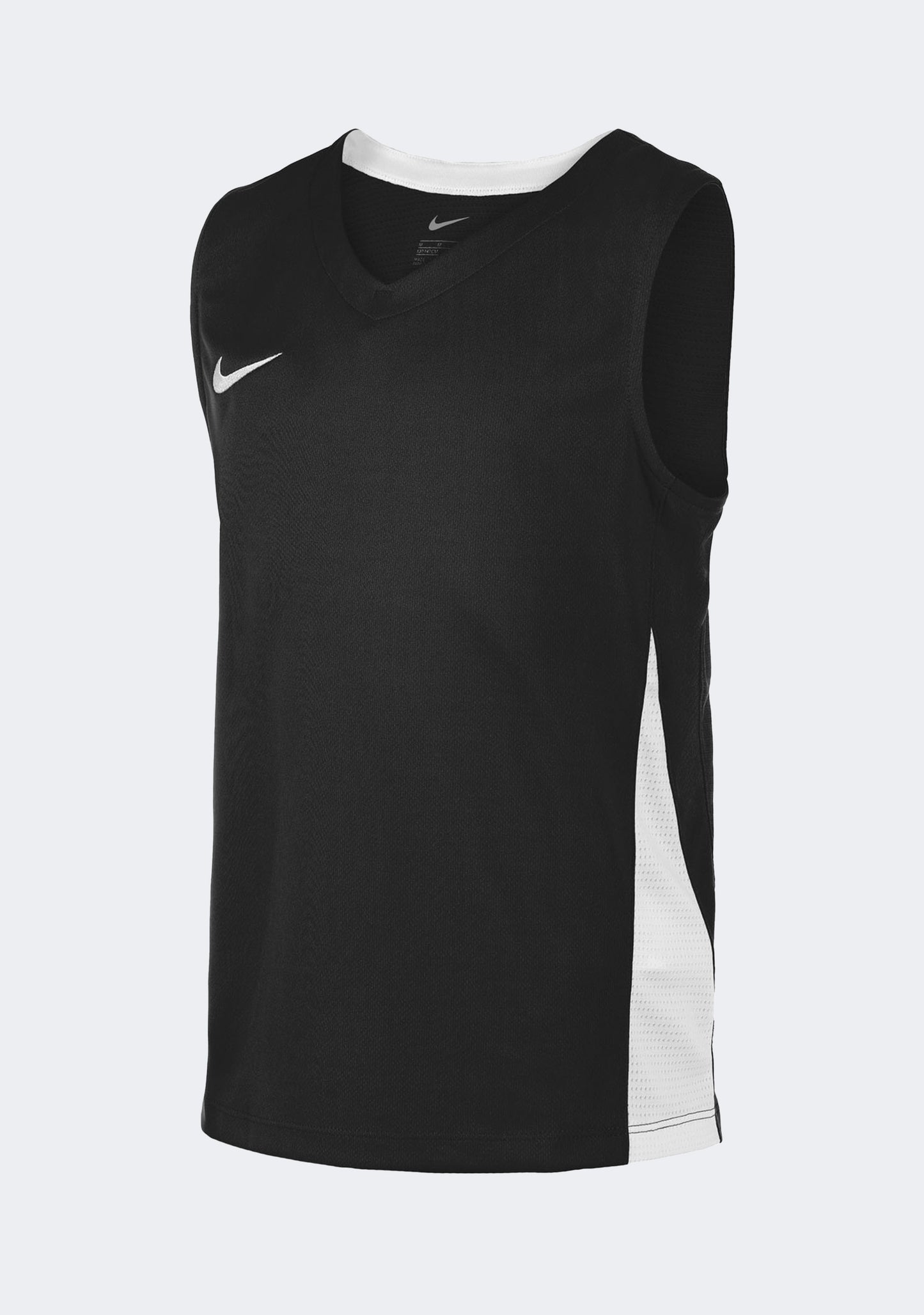 Nike Kids' Team Basketball Training Jersey - Black/White
