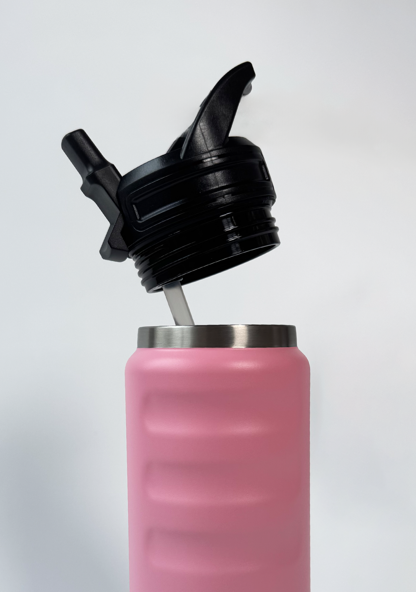 Fridgy 780ml Grip Range Sippy Lid Water Bottle Light Pink
