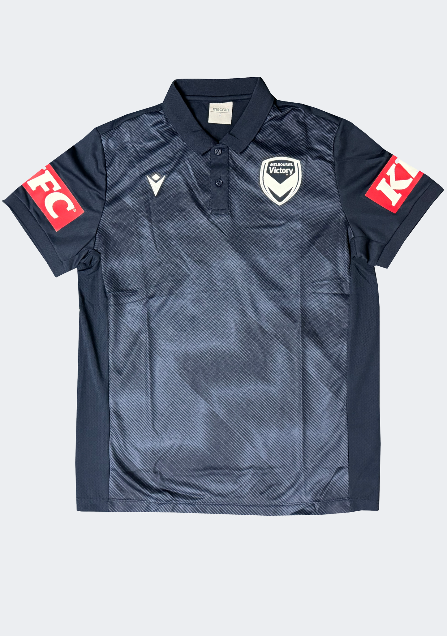 Macron Men's Melbourne Victory Travel Polo