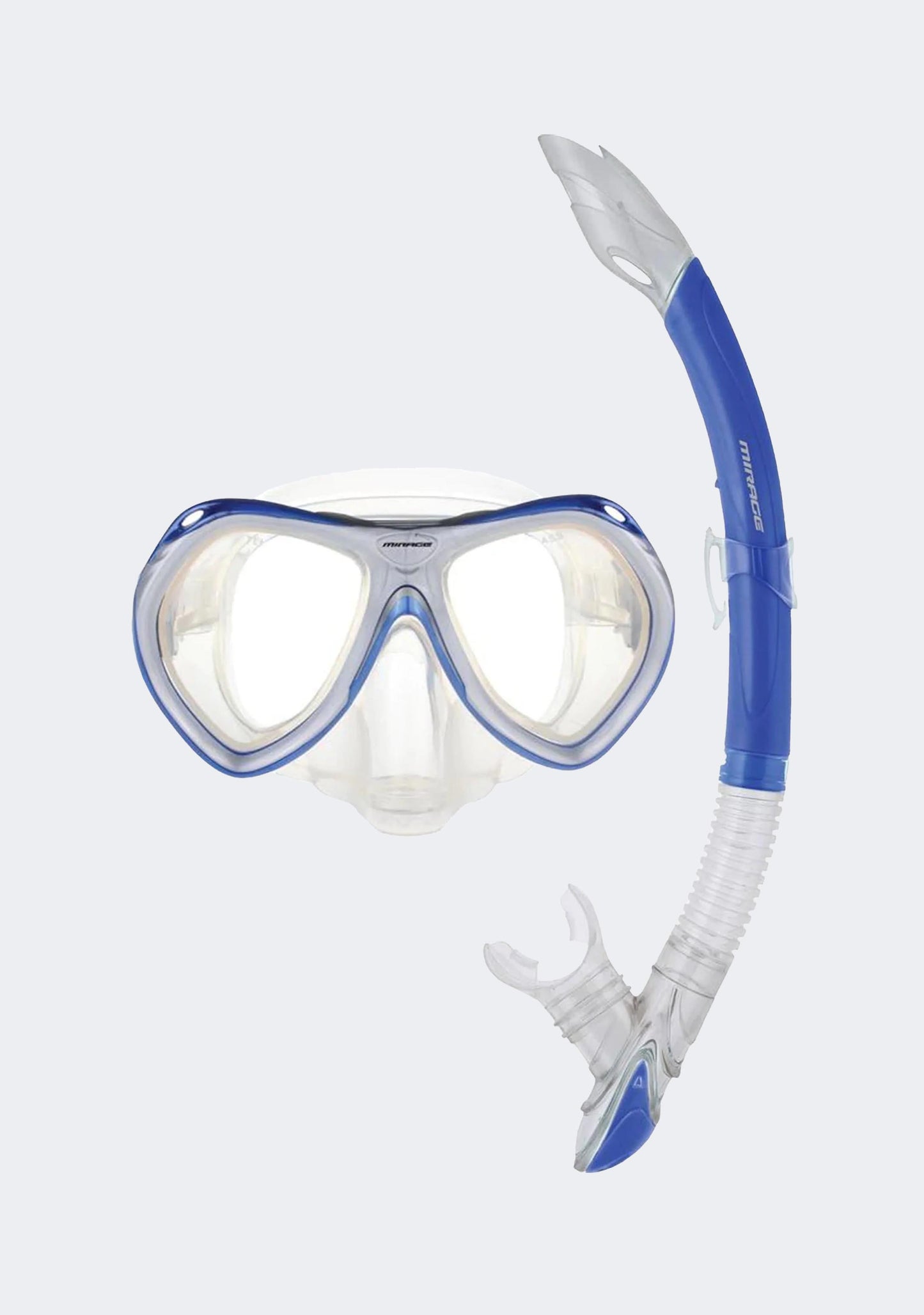 Mirage Junior Silicone Crystal Mask & Snorkel Set
