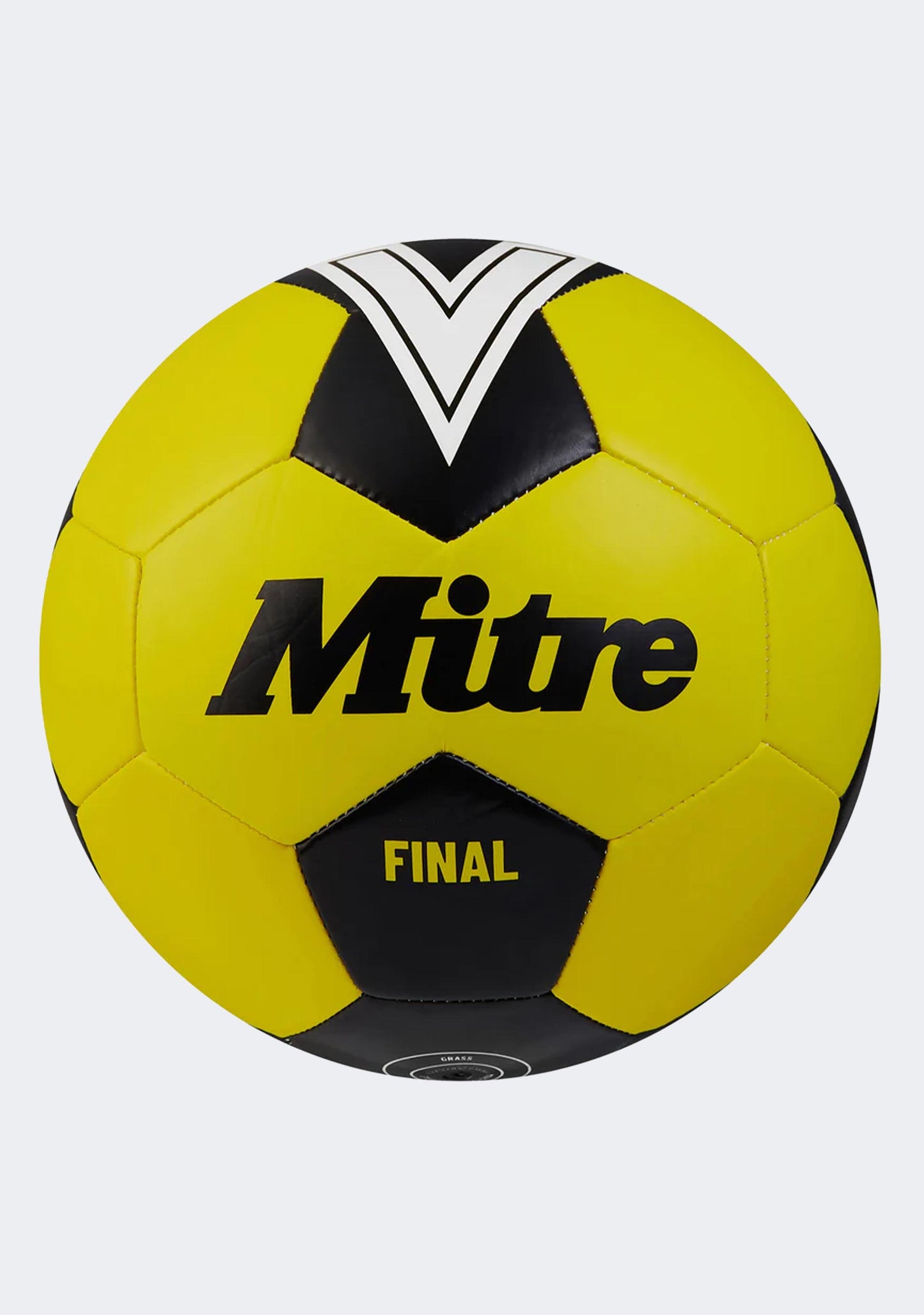 Mitre Final Soccer Ball Yellow/Black