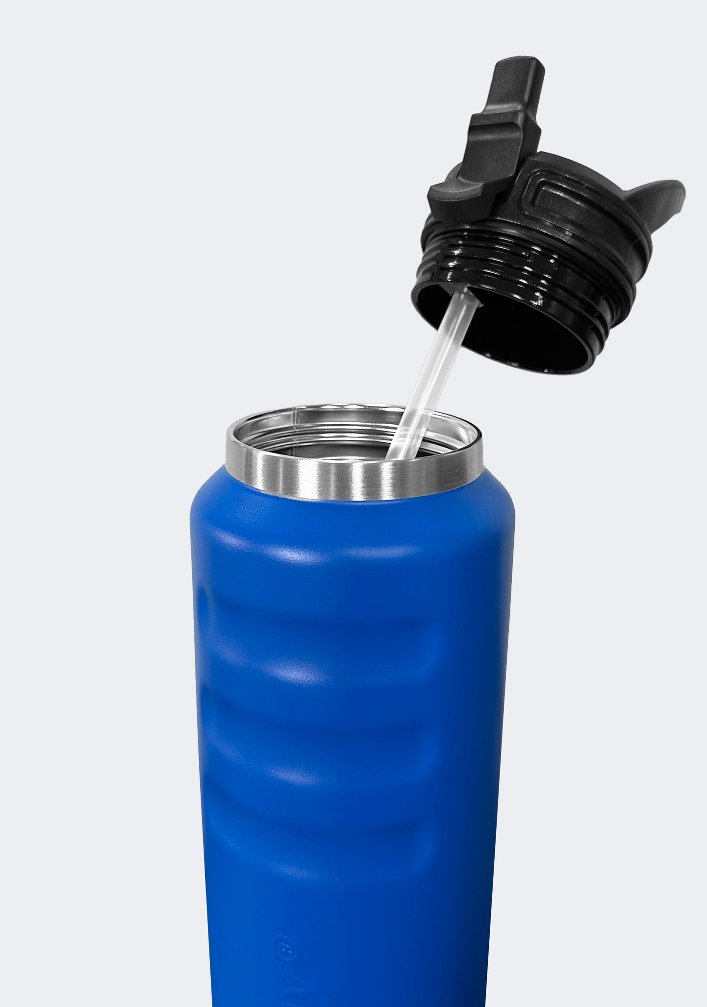 Fridgy 1080mL Grip Range Sippy Lid Water Bottle Regal Blue