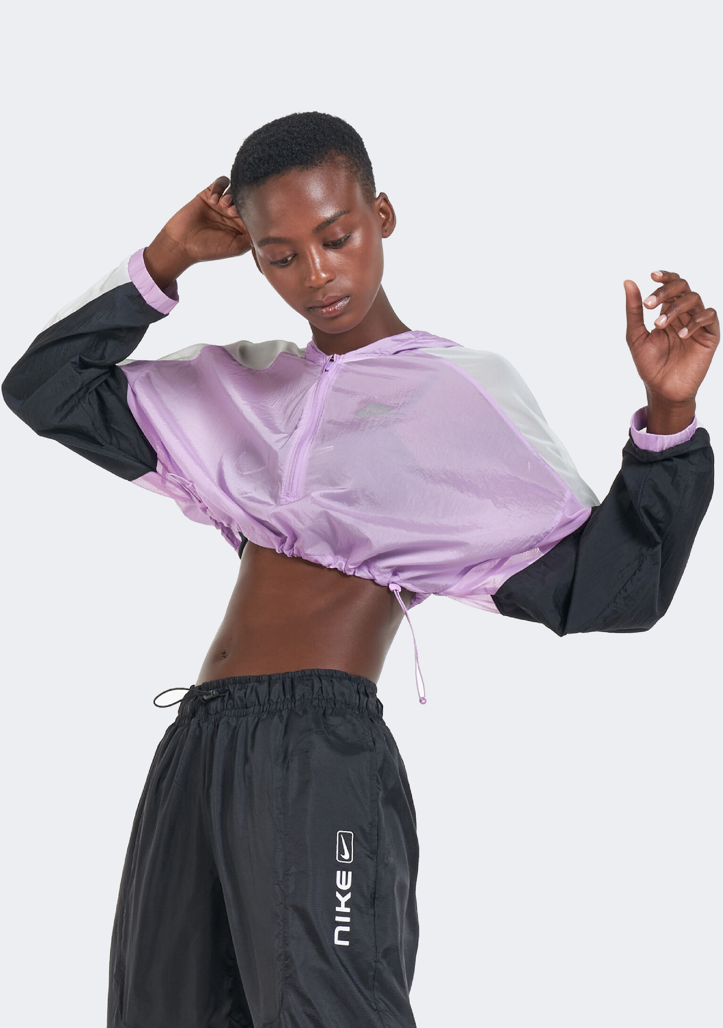 Nike Women's Air Crop Light Hooded Windbreaker