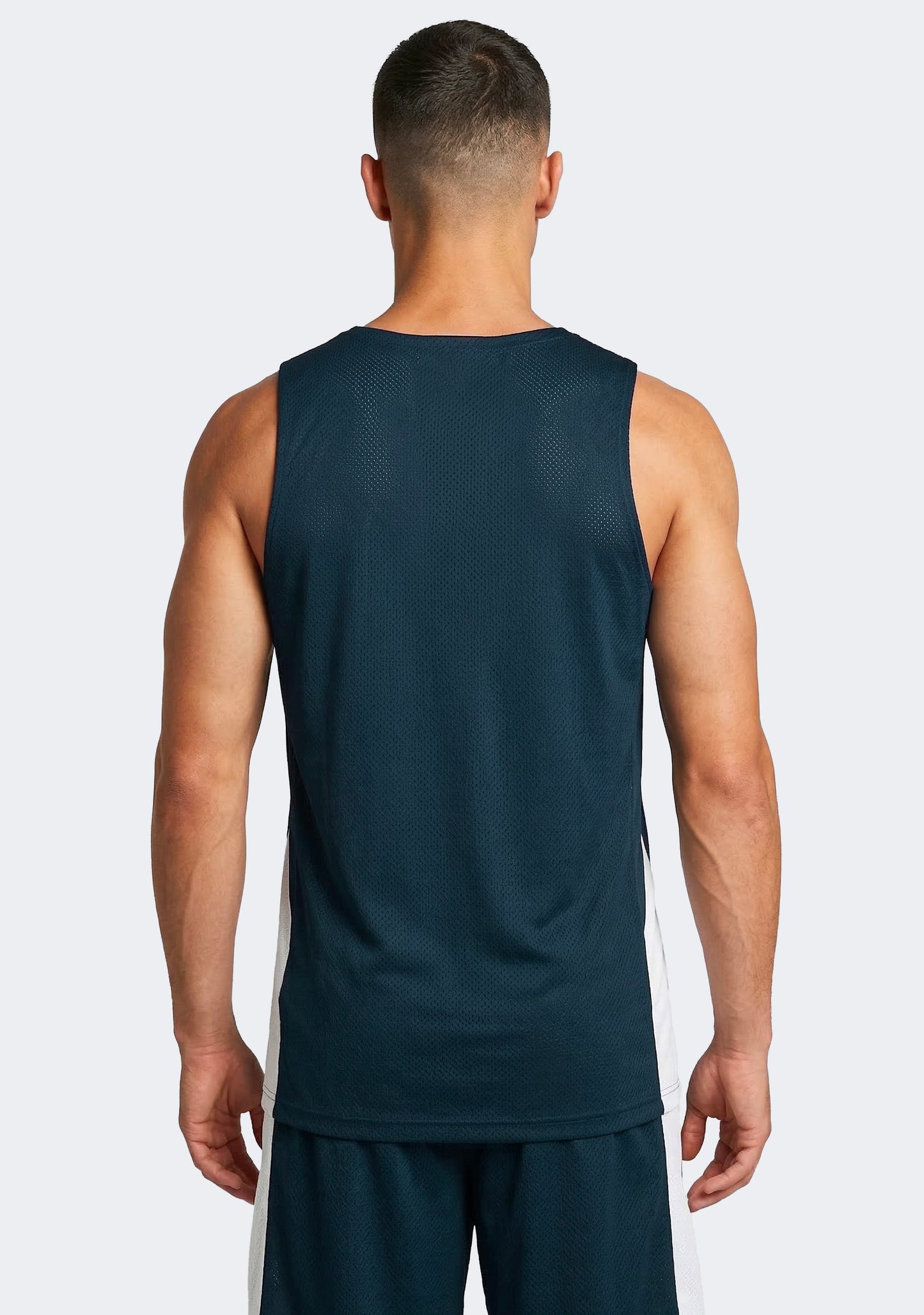 Nike Men's Team Basketball Training Jersey - Navy/White