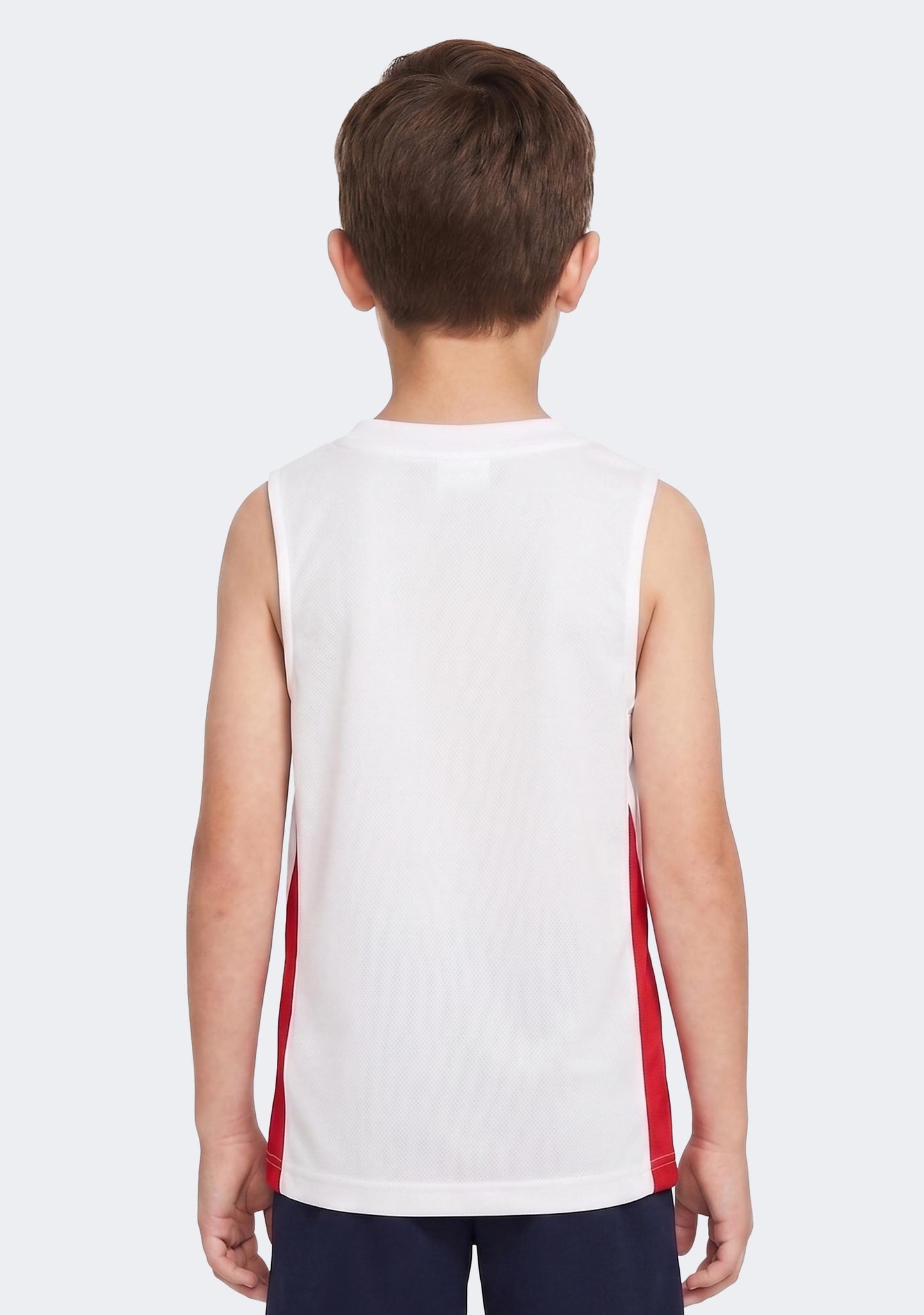 Nike Kids' Team Basketball Training Jersey - White/Red