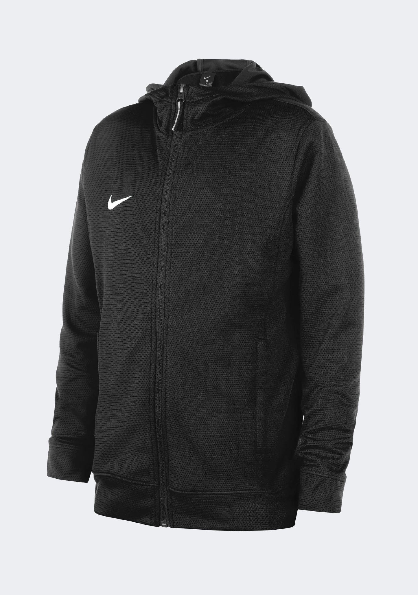 Nike Kids' Team Basketball Full Zip Hoodie Black