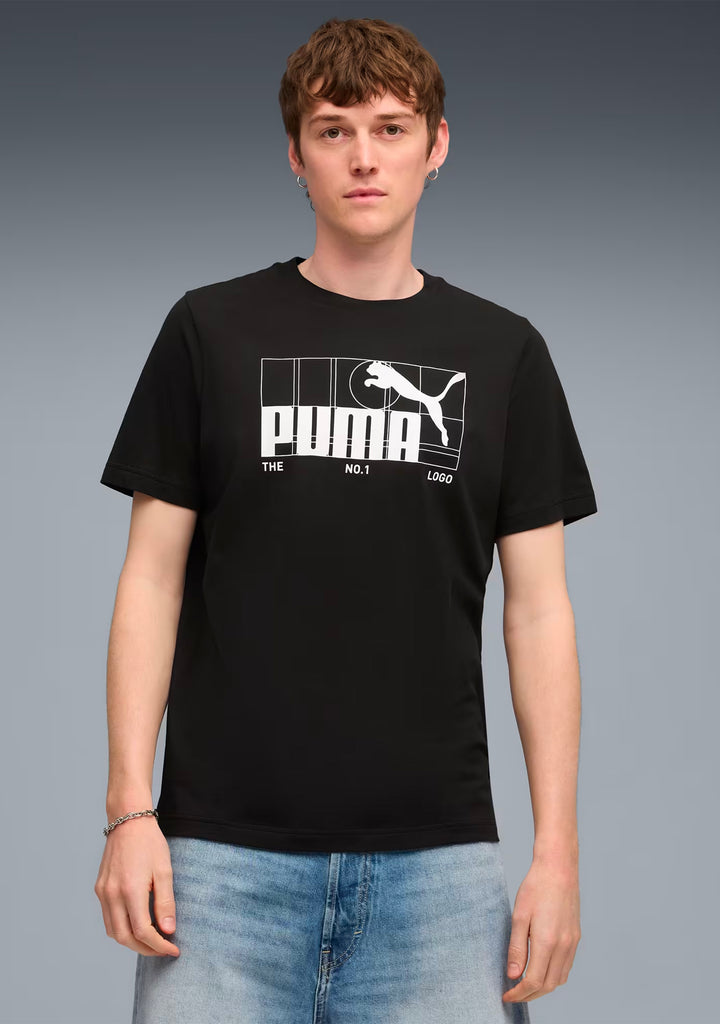 Puma Men's Graphic No. 1 Logo Tee