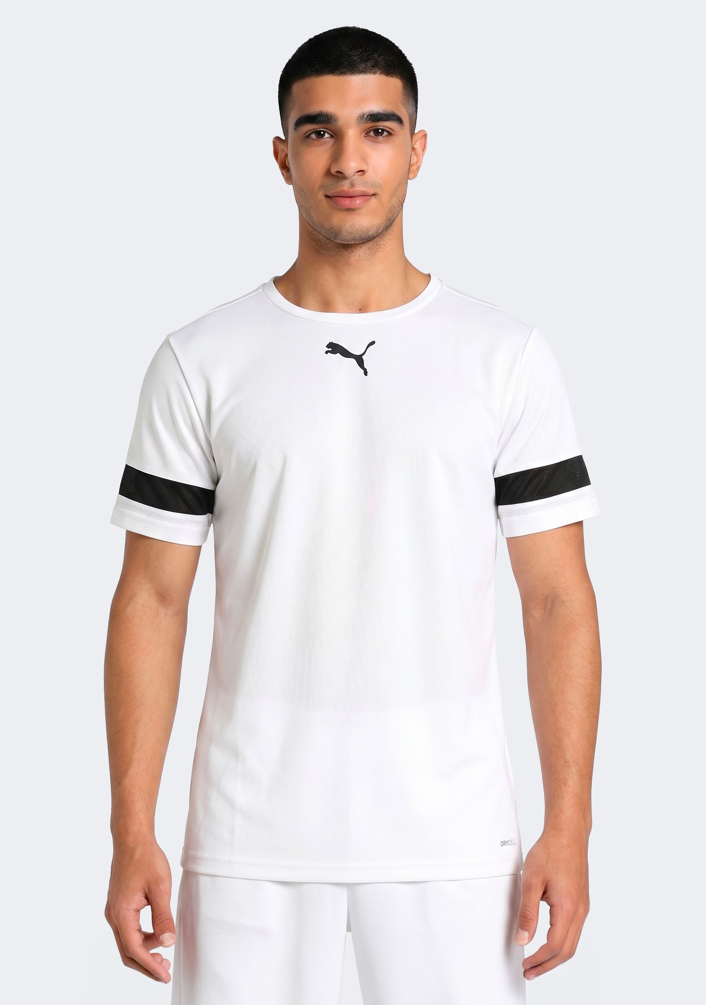 Puma Men's TeamRISE Jersey White/Black
