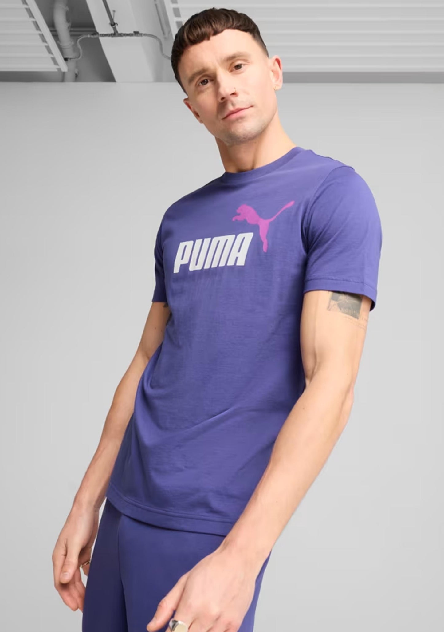 Puma Men's ESS 2 Colour No. 1 Logo Tee
