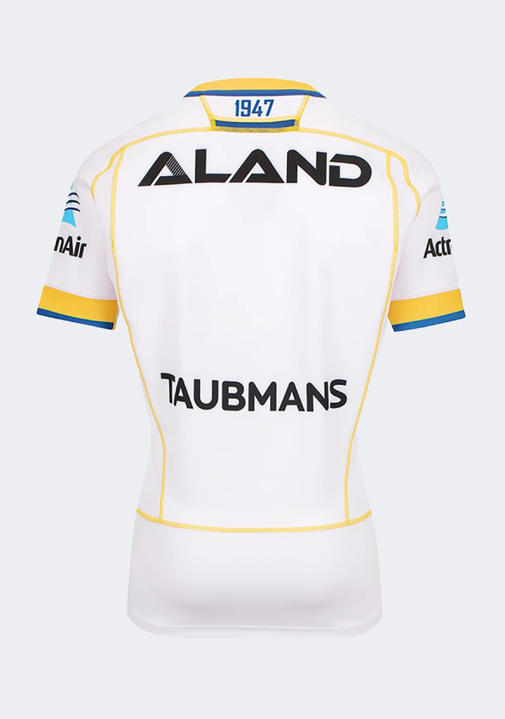 Macron Men's Parramatta Eels M24 Authentic Away Shirt SS