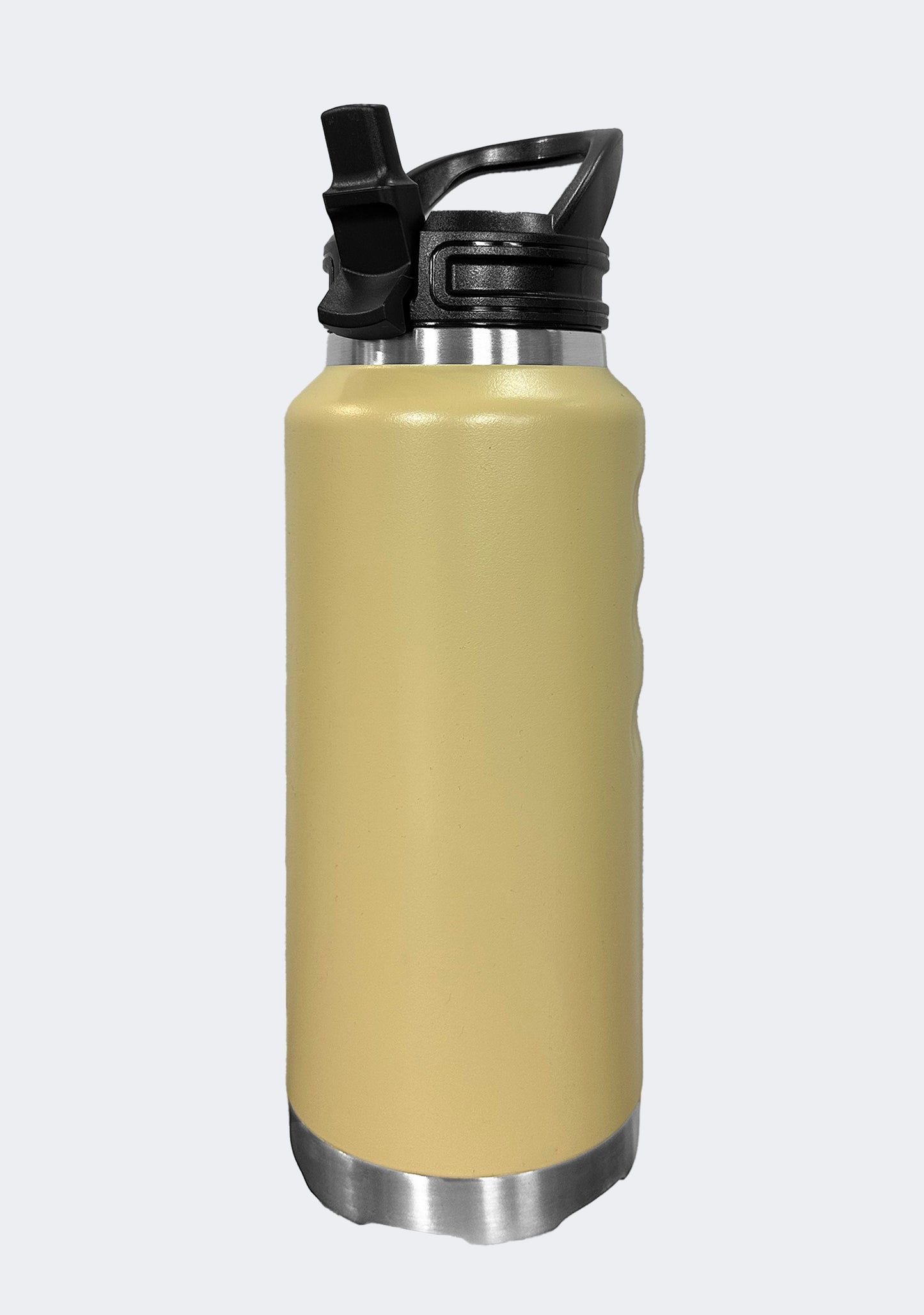 Fridgy 1080mL Grip Range Sippy Lid Water Bottle Sandy Taupe